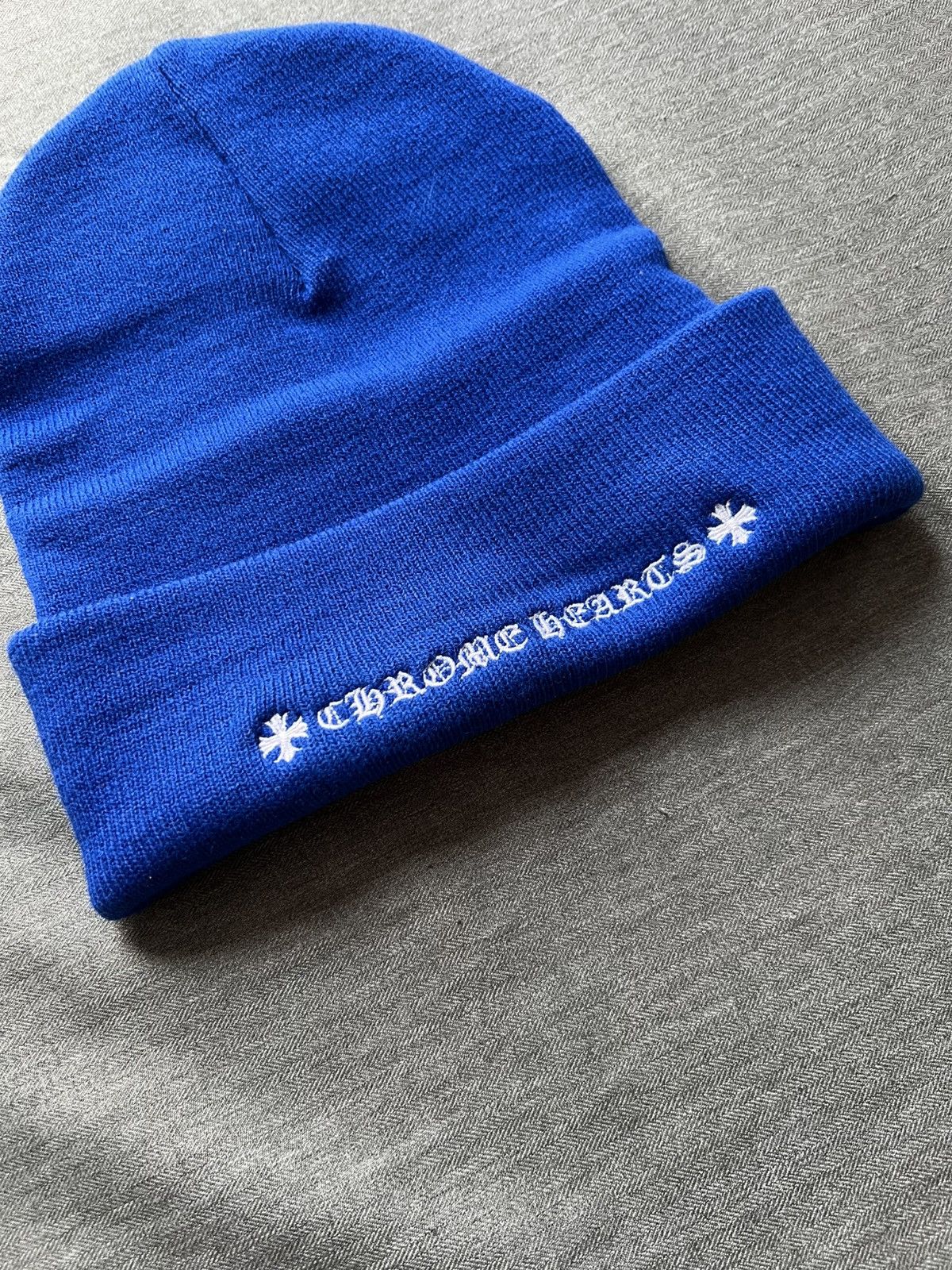 Chrome Hearts Chrome Hearts Blue Watch Cap Size ONE SIZE - 3 Thumbnail