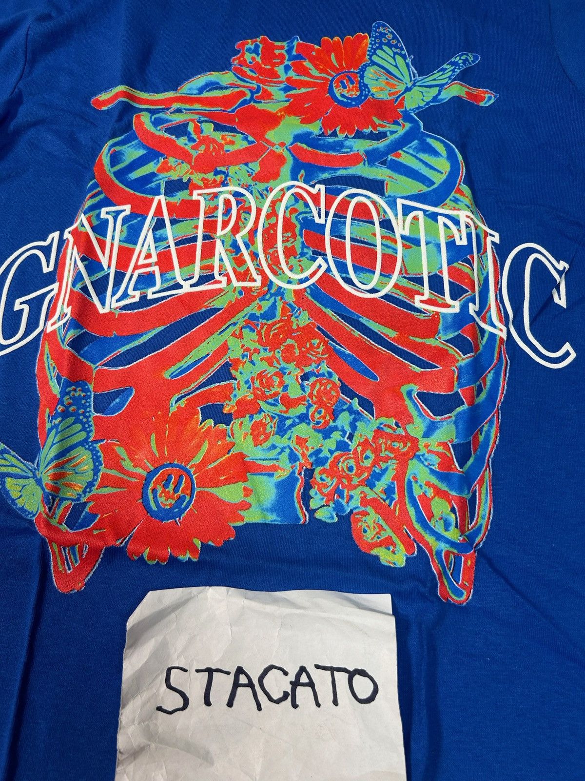 Gnarcotic × Rap Tees Gnarcotic Lil Gnar X-Ray Long Sleeve Blue Size US S / EU 44-46 / 1 - 3 Thumbnail