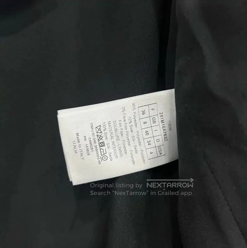 Other Dior Floral Print Black Coat for Women . Size XXS / US 00 / IT 34 - 5 Thumbnail