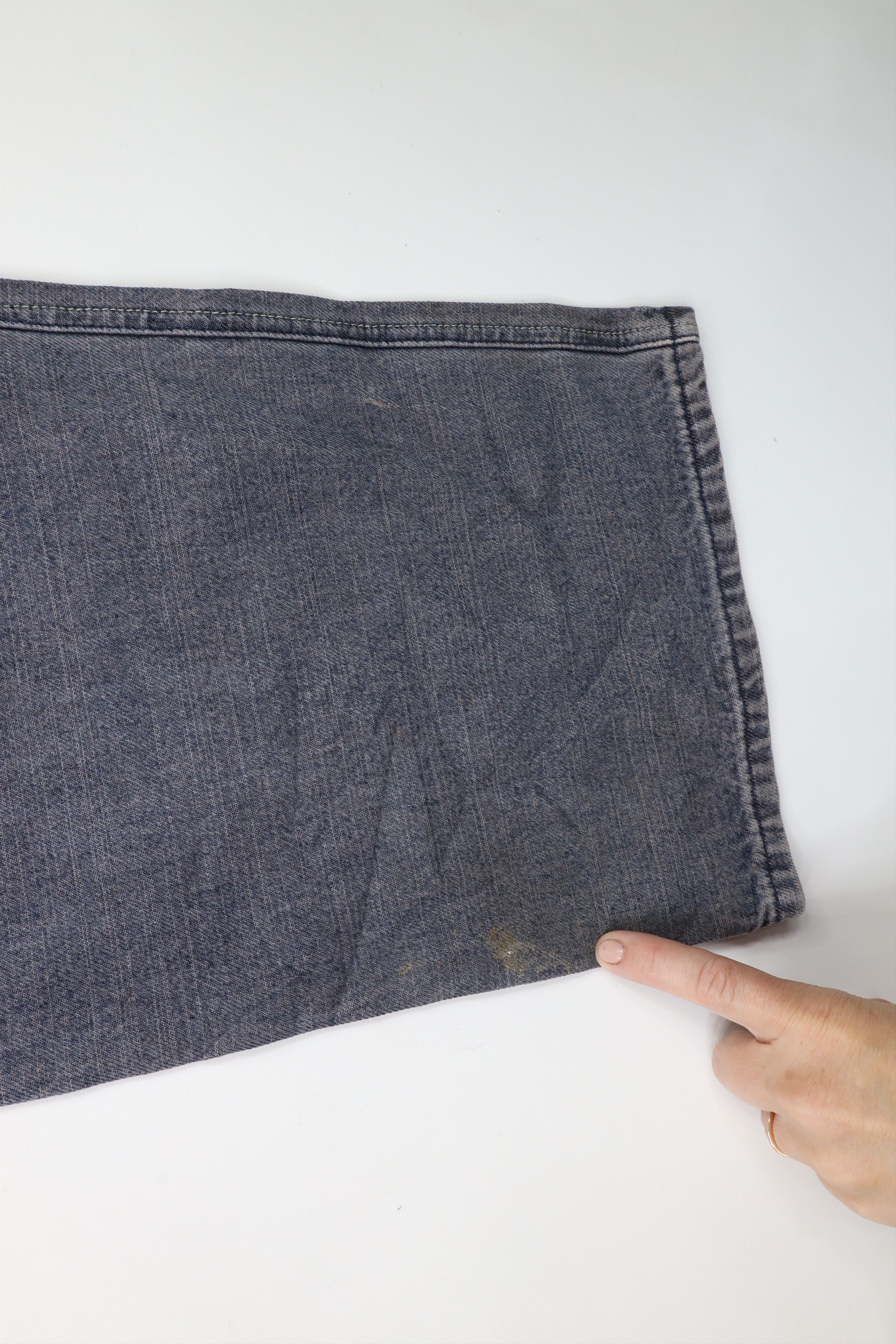 Sean John × Vintage Vintage 90s Sean John Spell Out Baggy Wide Leg Denim Jeans Size US 40 / EU 56 - 5 Thumbnail