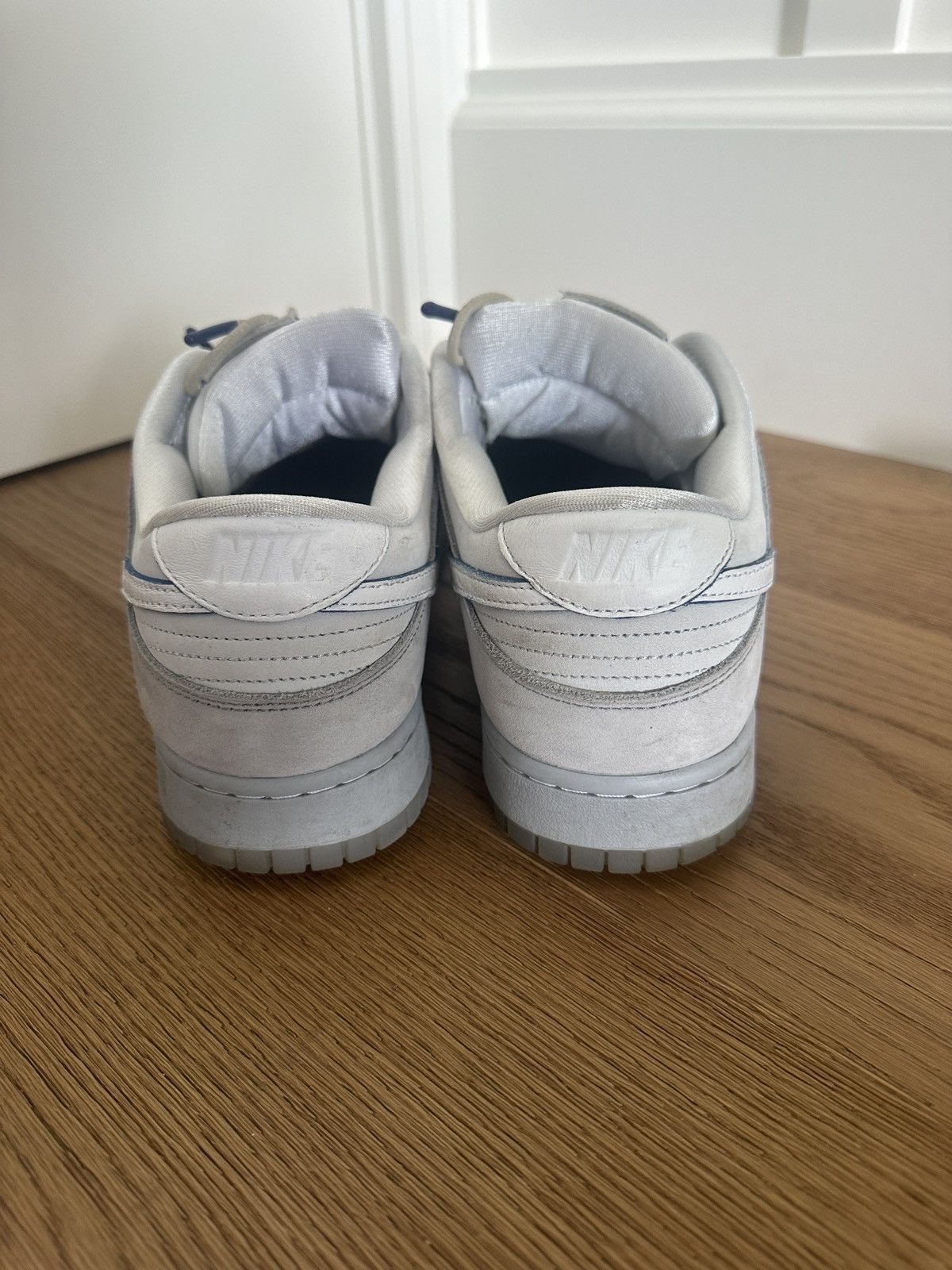 Nike Nike Dunk Low Wolf Grey Pure Platinum Size US 12 / EU 45 - 4 Thumbnail