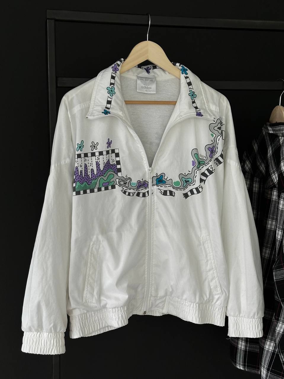 Adidas × Vintage Adidas Vintage Track Jacket Olympic Jacket 90s Rare Size US L / EU 52-54 / 3 - 2 Thumbnail