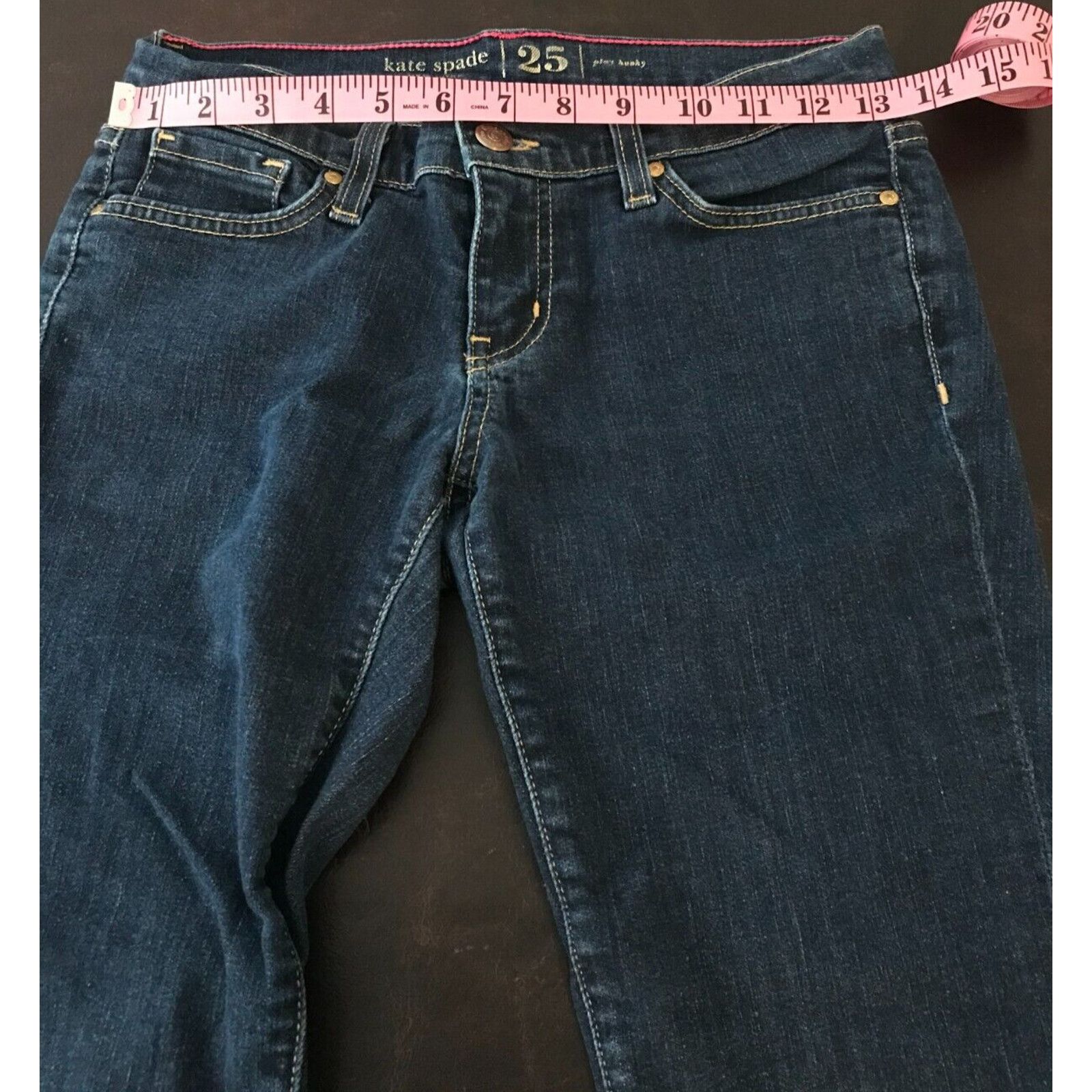Kate Spade Kate Spade Jeans Women's Play Hooky Broome Street Skinny Size 25" / US 0 / IT 36 - 10 Thumbnail