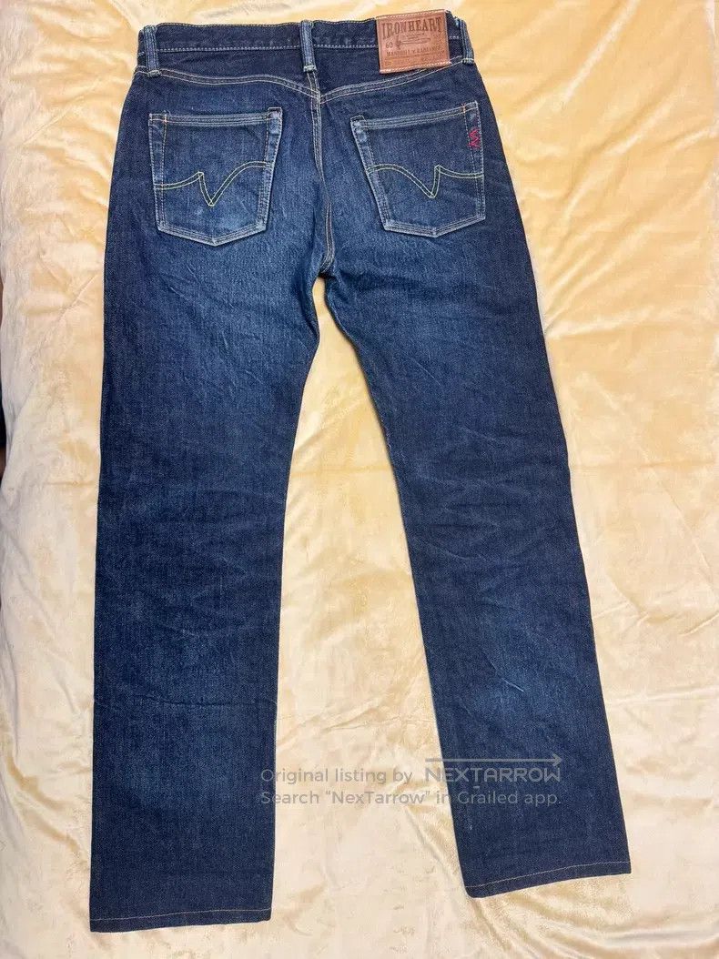 Iron Heart Iron Heart Red-eared jeans Size US 30 / EU 46 - 4 Thumbnail