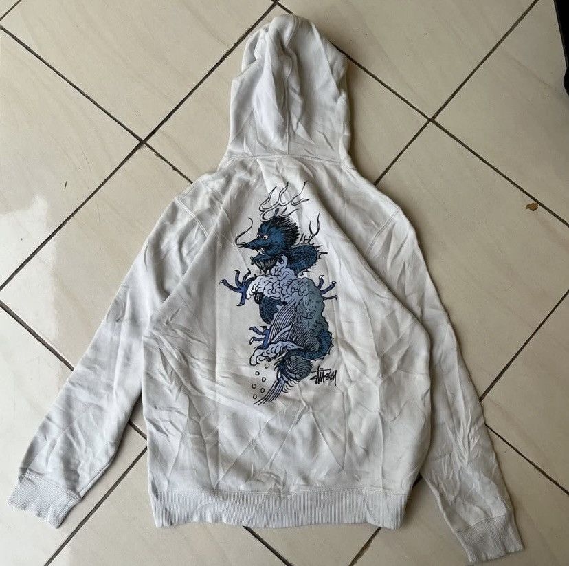 Stussy dragon hoodie online