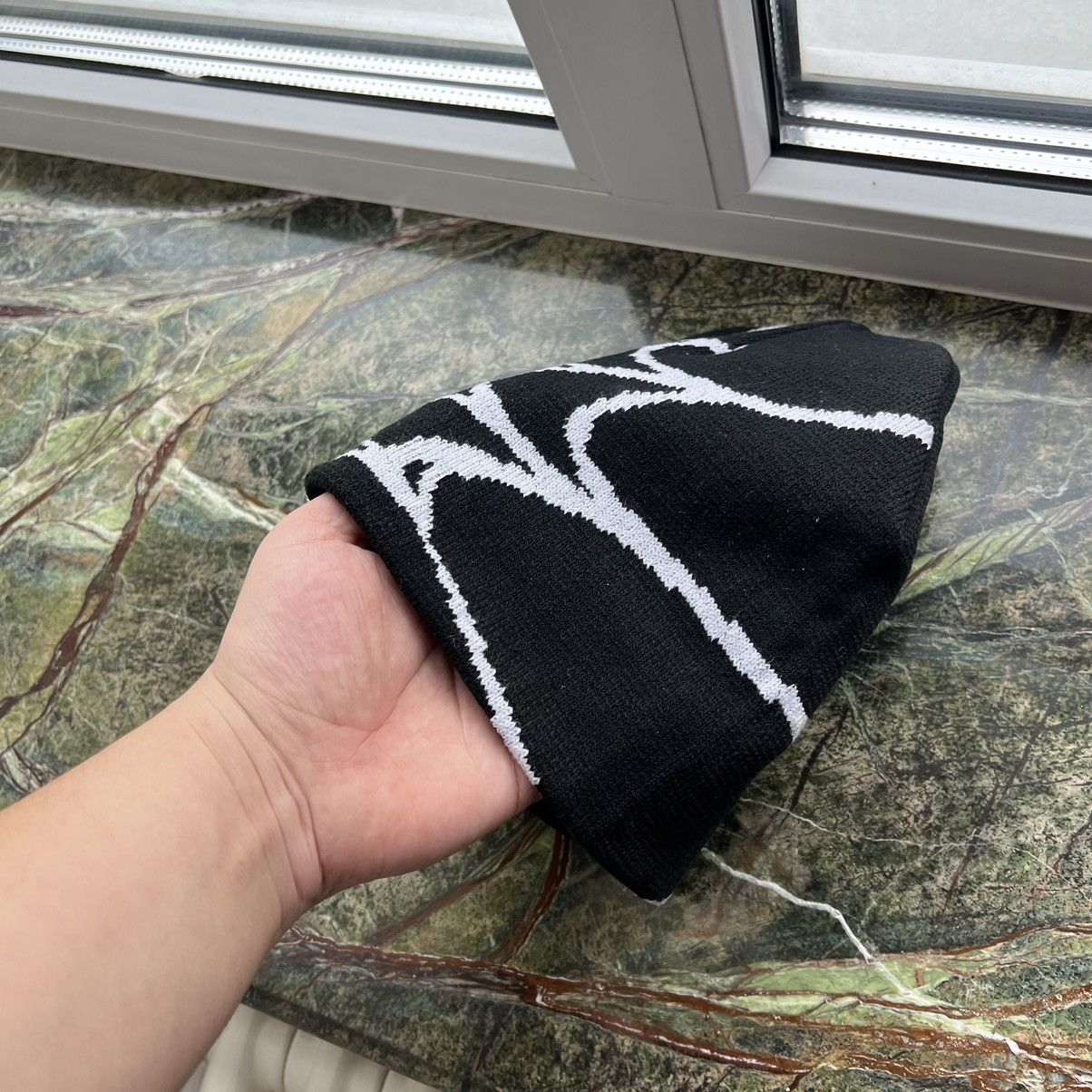 Japanese Brand × Vintage 🕷️🕸️Spider Web Beanie Hat y2k Size ONE SIZE - 4 Thumbnail