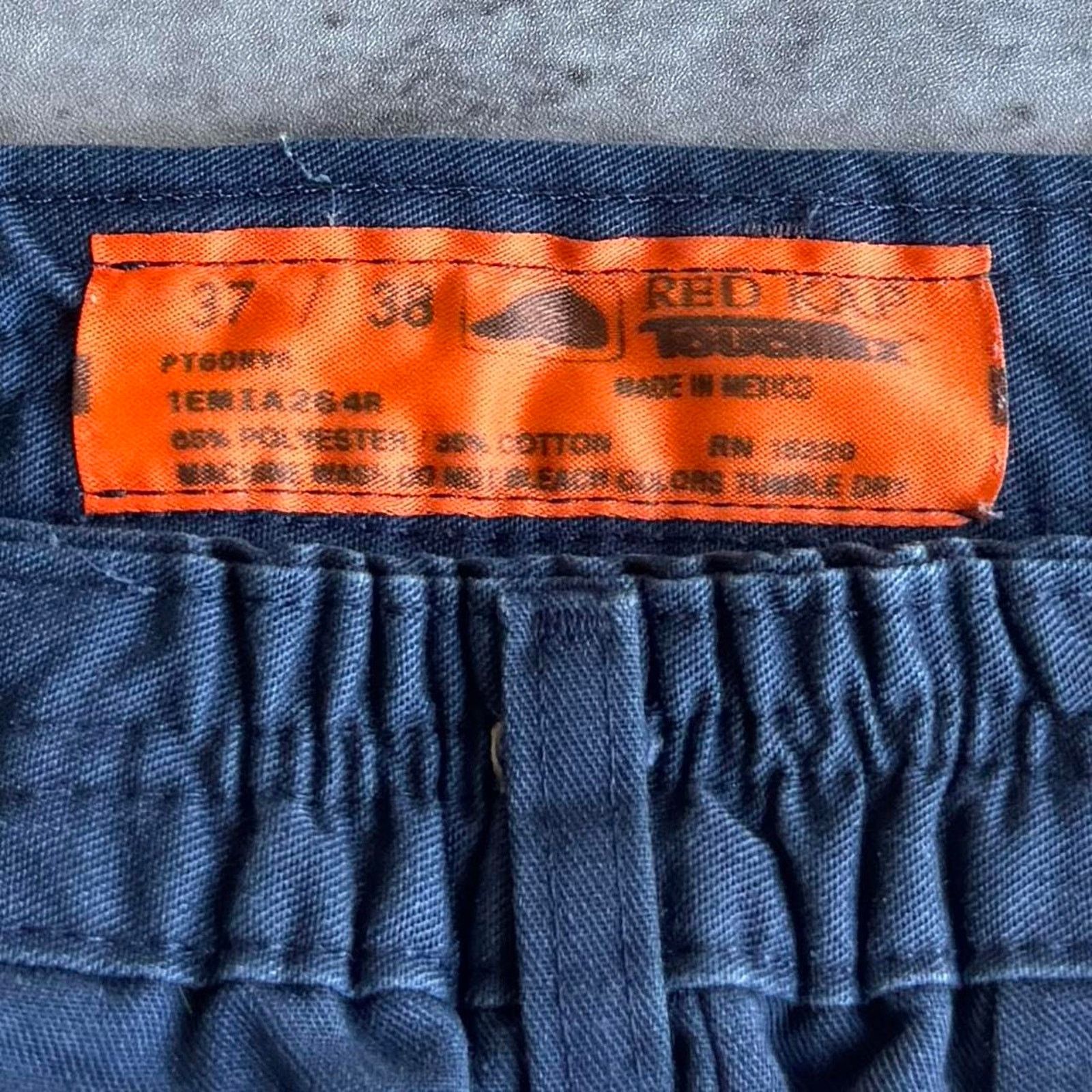 Carhartt Vintage Y2K Faded Blue Workwear Baggy Carhartt Style Pants Size US 36 / EU 52 - 3 Thumbnail