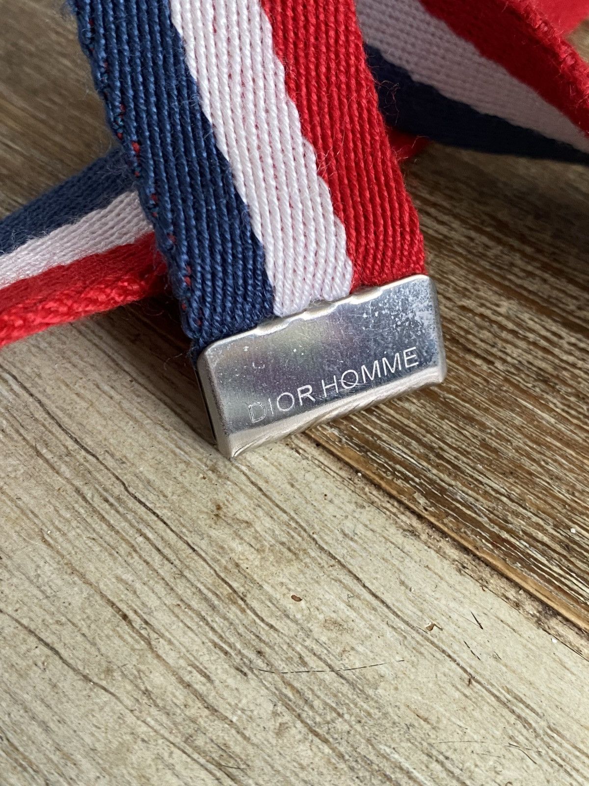 Dior Tricolor Canvas Belt - Rollercoaster Buckle Size ONE SIZE - 5 Thumbnail