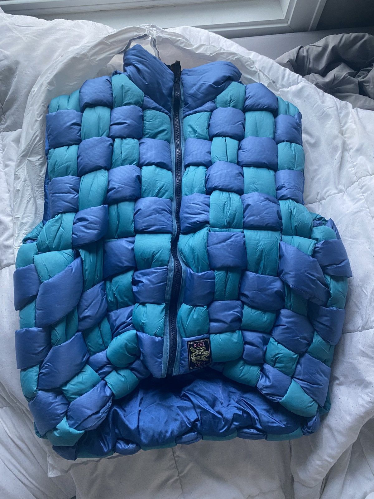 Kapital Kapital Woven Keeling Vest Blue size 4/XL Size US XL / EU 56 / 4 - 1 Thumbnail