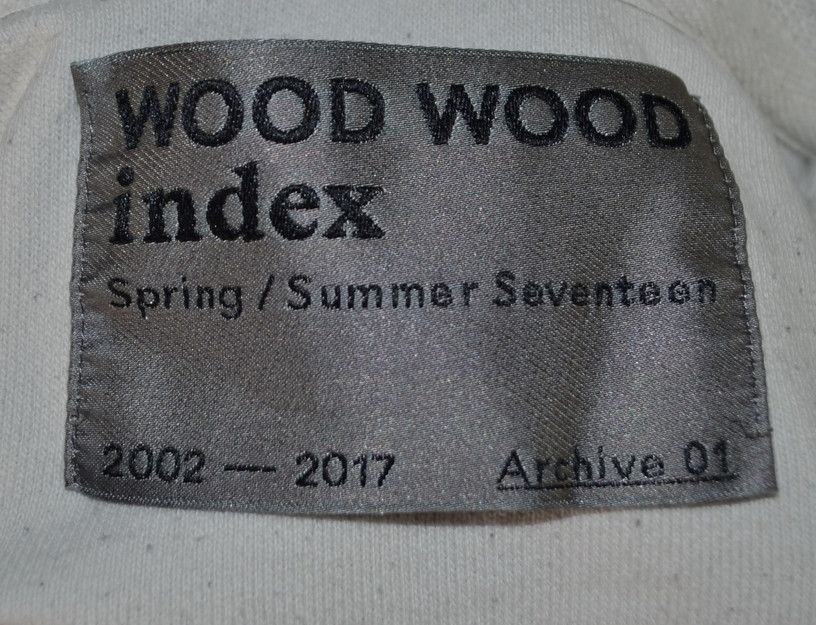 Wood Wood Wood Wood index Hoodie L Size US L / EU 52-54 / 3 - 7 Thumbnail