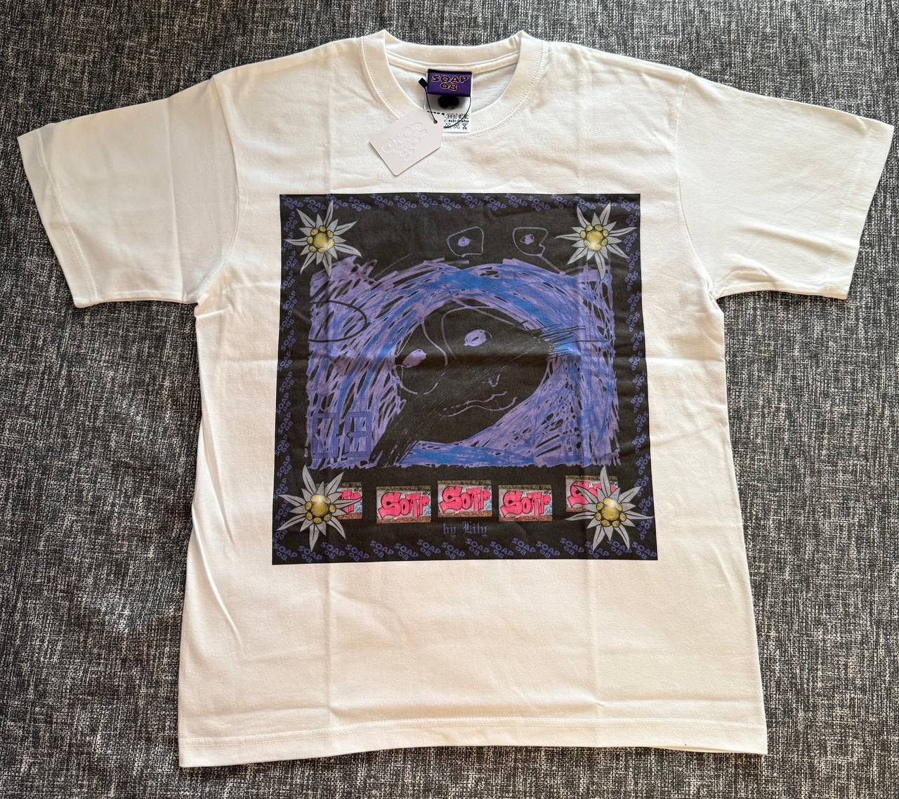 Drain Gang SOAP08 Lily t-shirt by Drain Gang Size US L / EU 52-54 / 3 - 1 Thumbnail