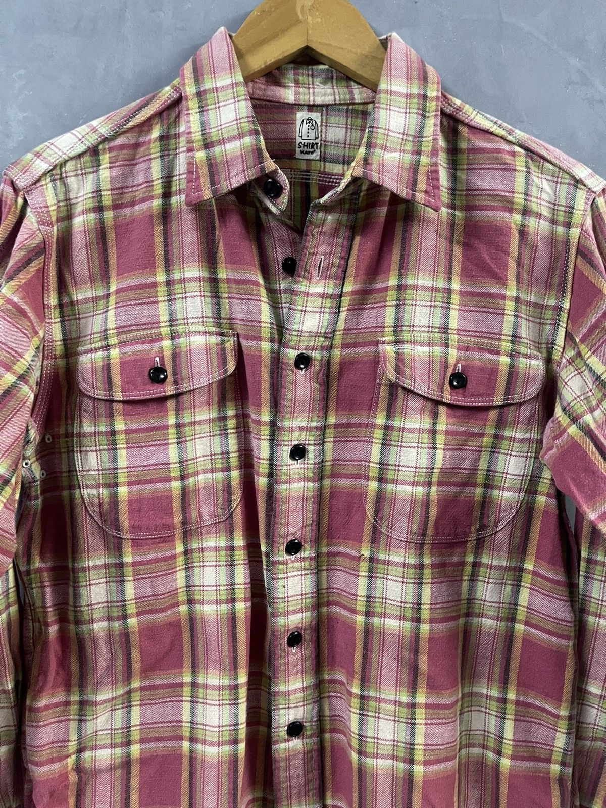 Hiroshi Kato KATO - Cotton Flannel Shirt Round Pocket Size US S / EU 44-46 / 1 - 7 Thumbnail