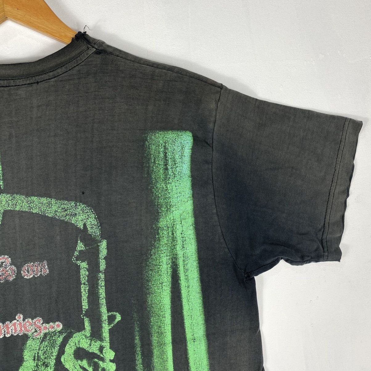 Band Tees Vintage 90's CHILDREN OF BODOM Hatebreeder Distressed Tee Size US M / EU 48-50 / 2 - 17 Thumbnail