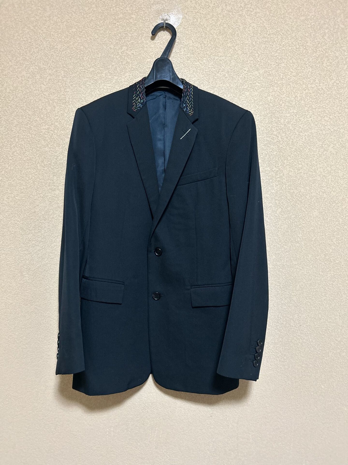 Dior Dior Colorful Line Stitch Wool Suit Jacket Size US M / EU 48-50 / 2 - 1 Thumbnail