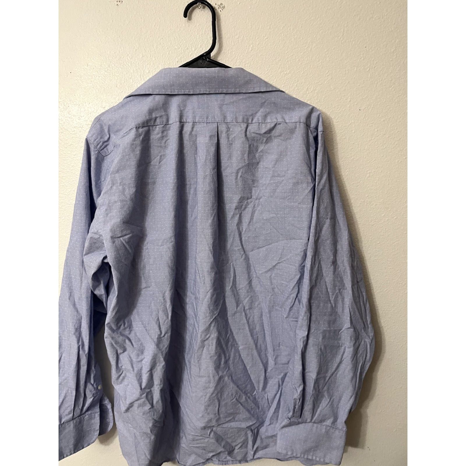Chaps Chaps Button-Up Shirt Mens Blue Long Sleeve Regular Cotton Blend Button-Down Collared Shirt Adult L Size US L / EU 52-54 / 3 - 2 Thumbnail