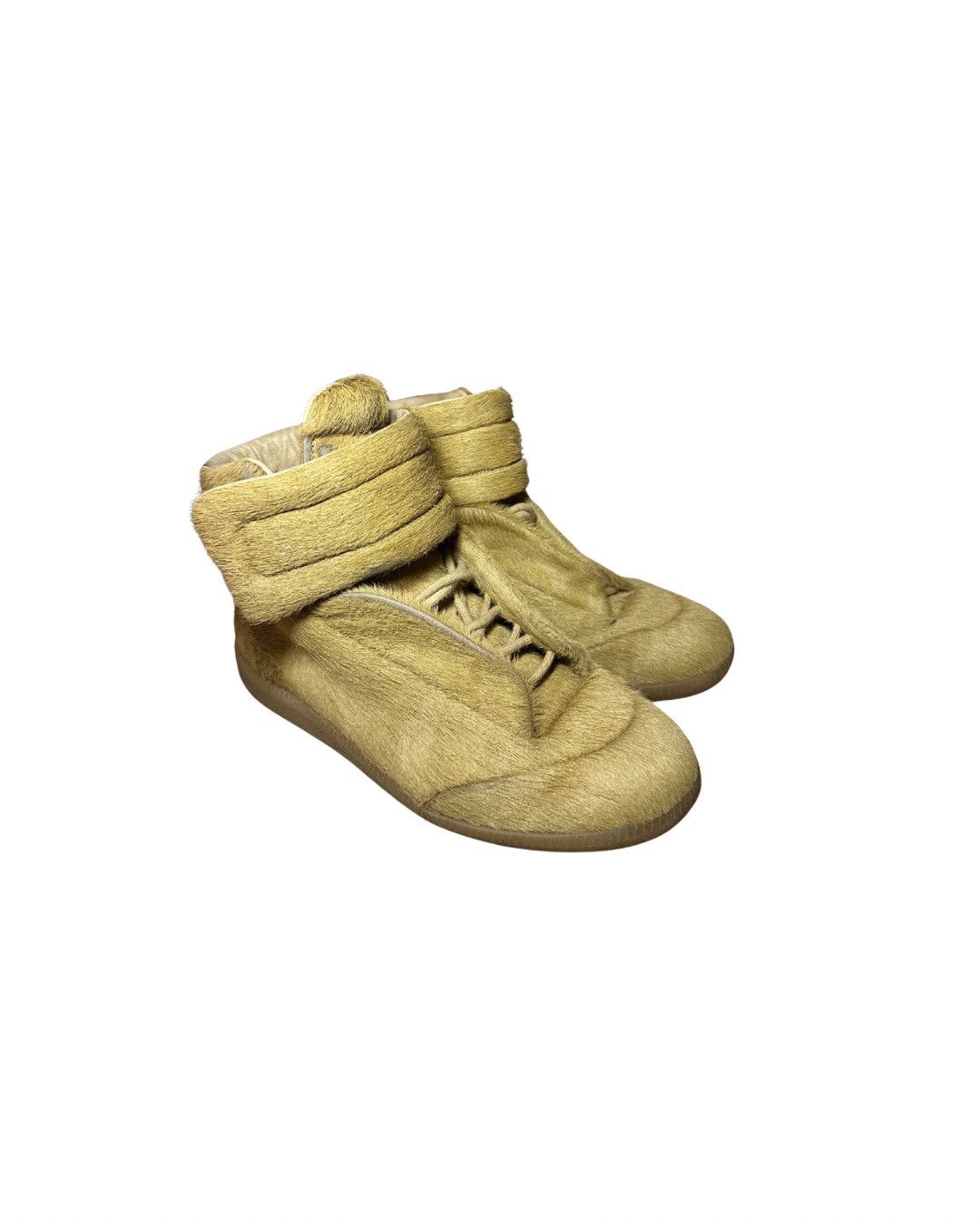 Maison Margiela Maison Margiela Future High Sneaker Pony Hair RARE Size US 7.5 / EU 40-41 - 1 Thumbnail