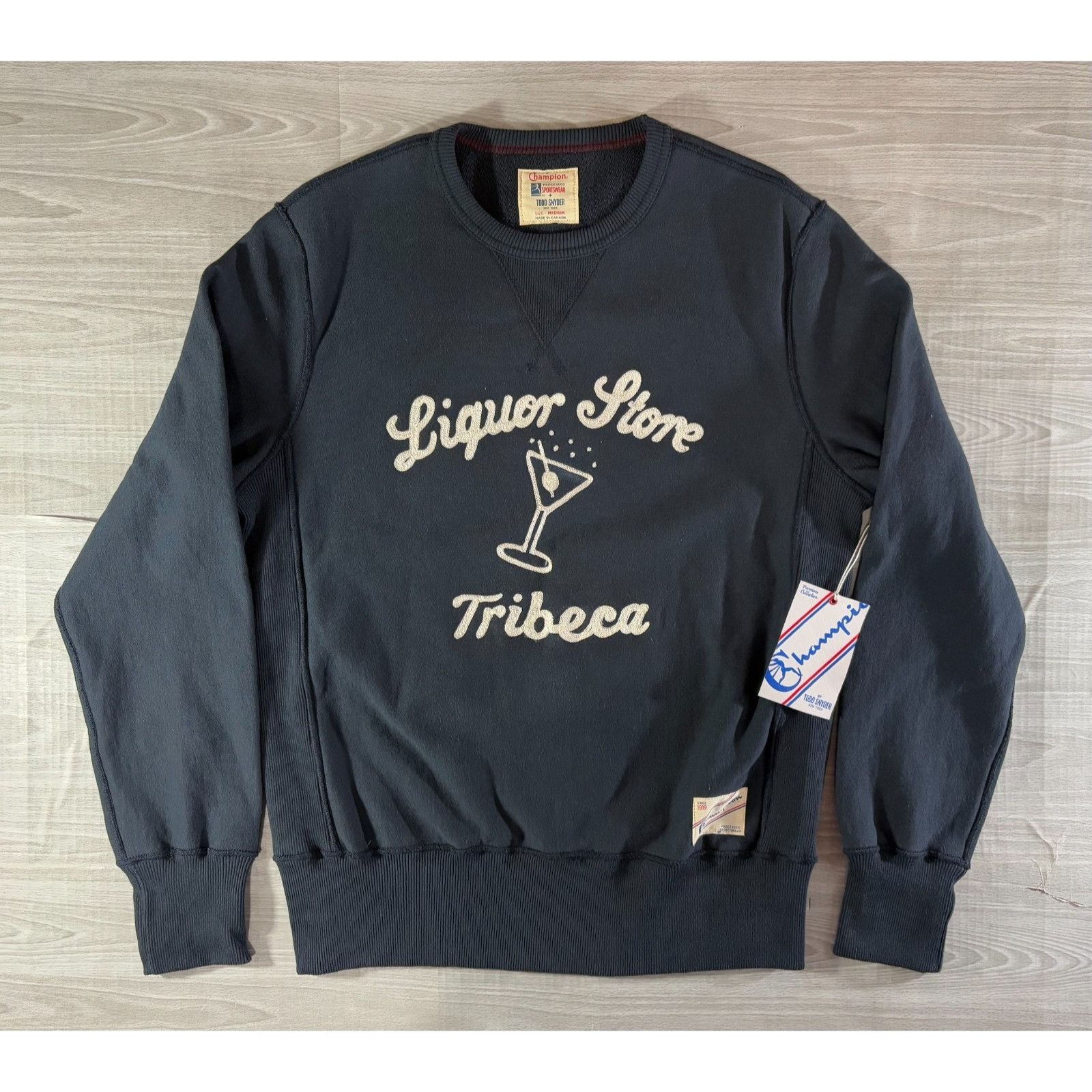 Champion Champion Todd Snyder Tribeca Graphic Sweatshirt color navy s Size US M / EU 48-50 / 2 - 1 Thumbnail