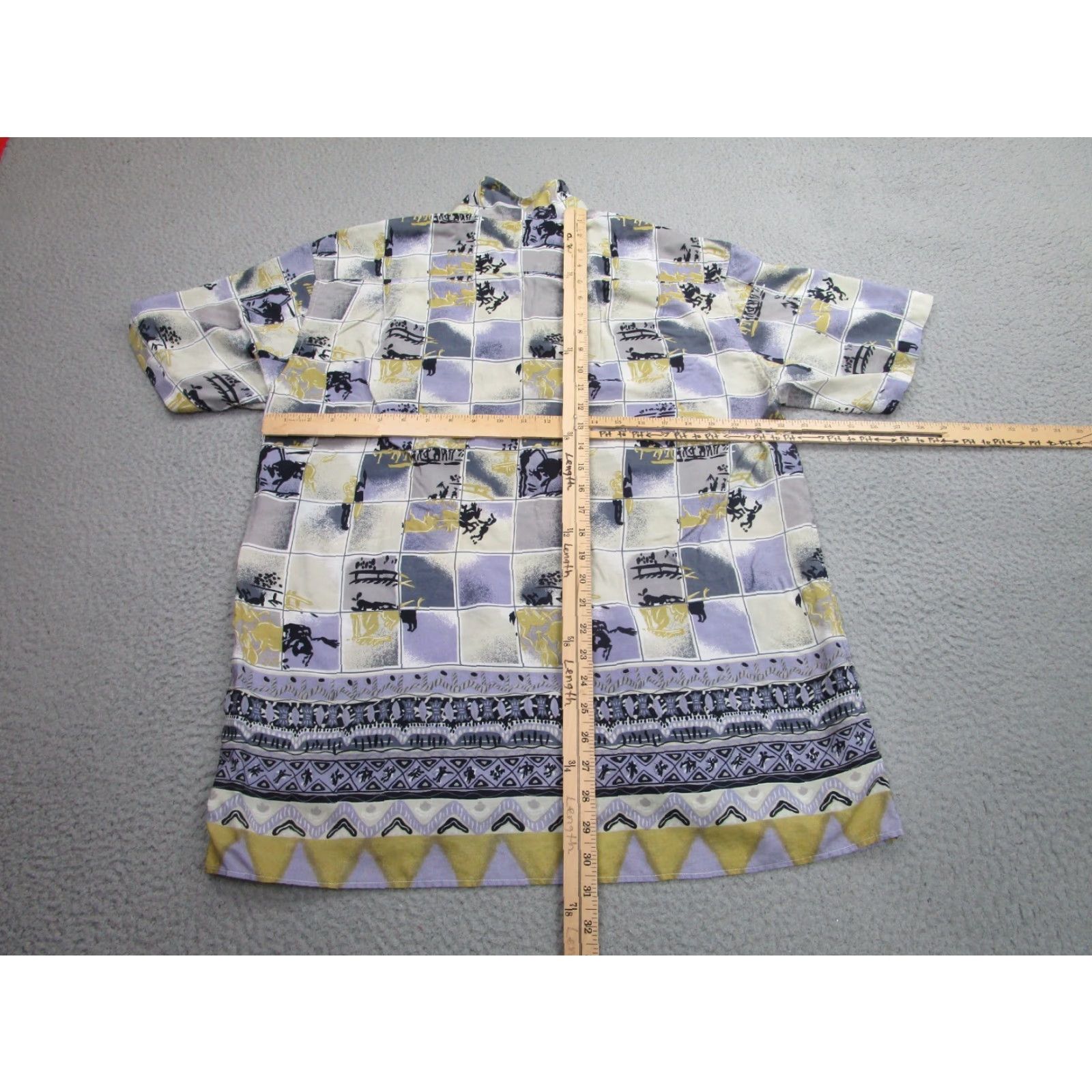 Vintage VINTAGE Kansai Man Shirt mens M Blue Yutaka Nishimura y2k 90s Streetwear japan Size US M / EU 48-50 / 2 - 7 Thumbnail