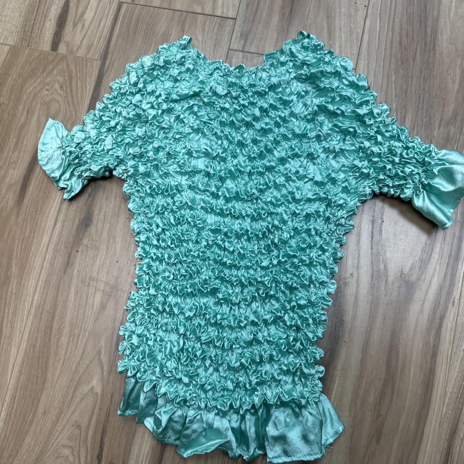 Other FC Woman's Popcorn Shirt One Size Fits Blouse silver Size ONE SIZE - 5 Thumbnail