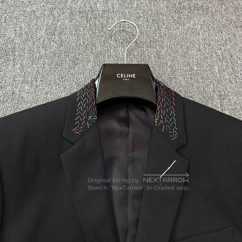 Dior Dior Dior Homme 17fw colourful line suit Size 44R - 3 Thumbnail