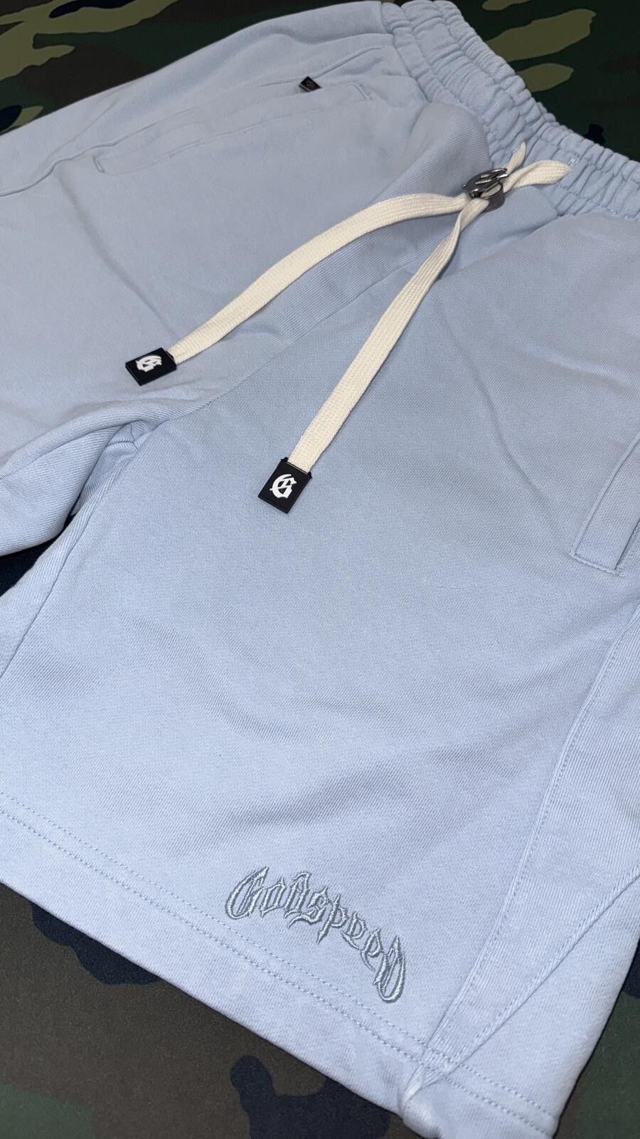 Godspeed Godspeed Light Blue Vital Shorts Size US 30 / EU 46 - 2 Thumbnail