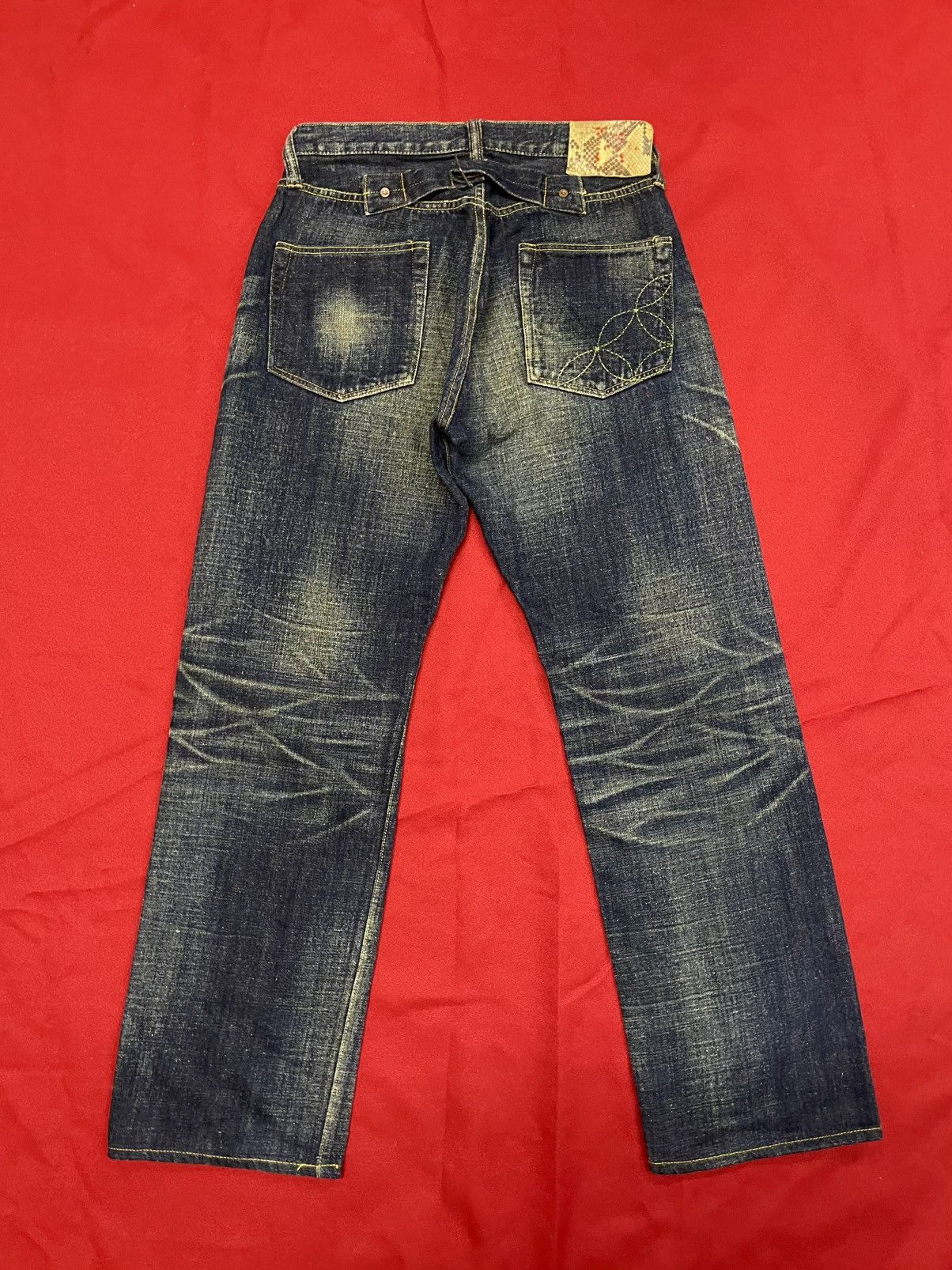 Sugar Cane × Toyo Enterprises SUGARCANE SPECIAL PRODUCT OF OKINAWA DENIM JEANS Size US 31 - 1 Thumbnail