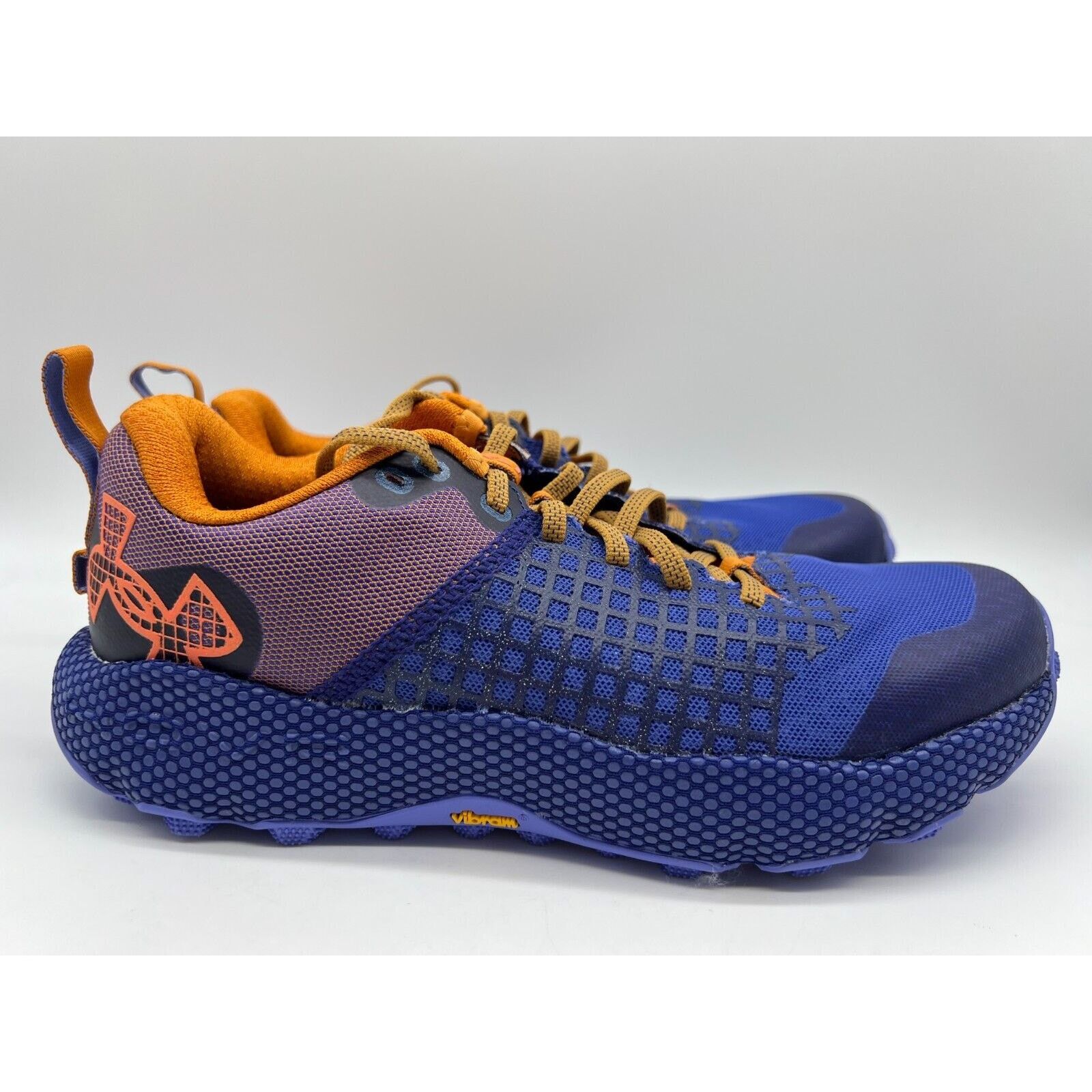 Under Armour Hovr Ridge Trail Running Shoes Blue Mens Size 7