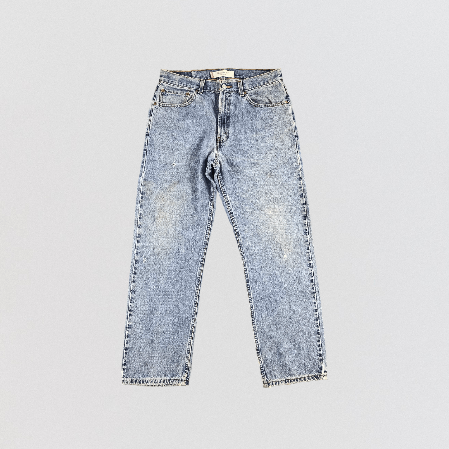 Levi's × Vintage Vintage Light Wash Levis 505 Jeans-JM1763 Size US 32 / EU 48 - 1 Thumbnail