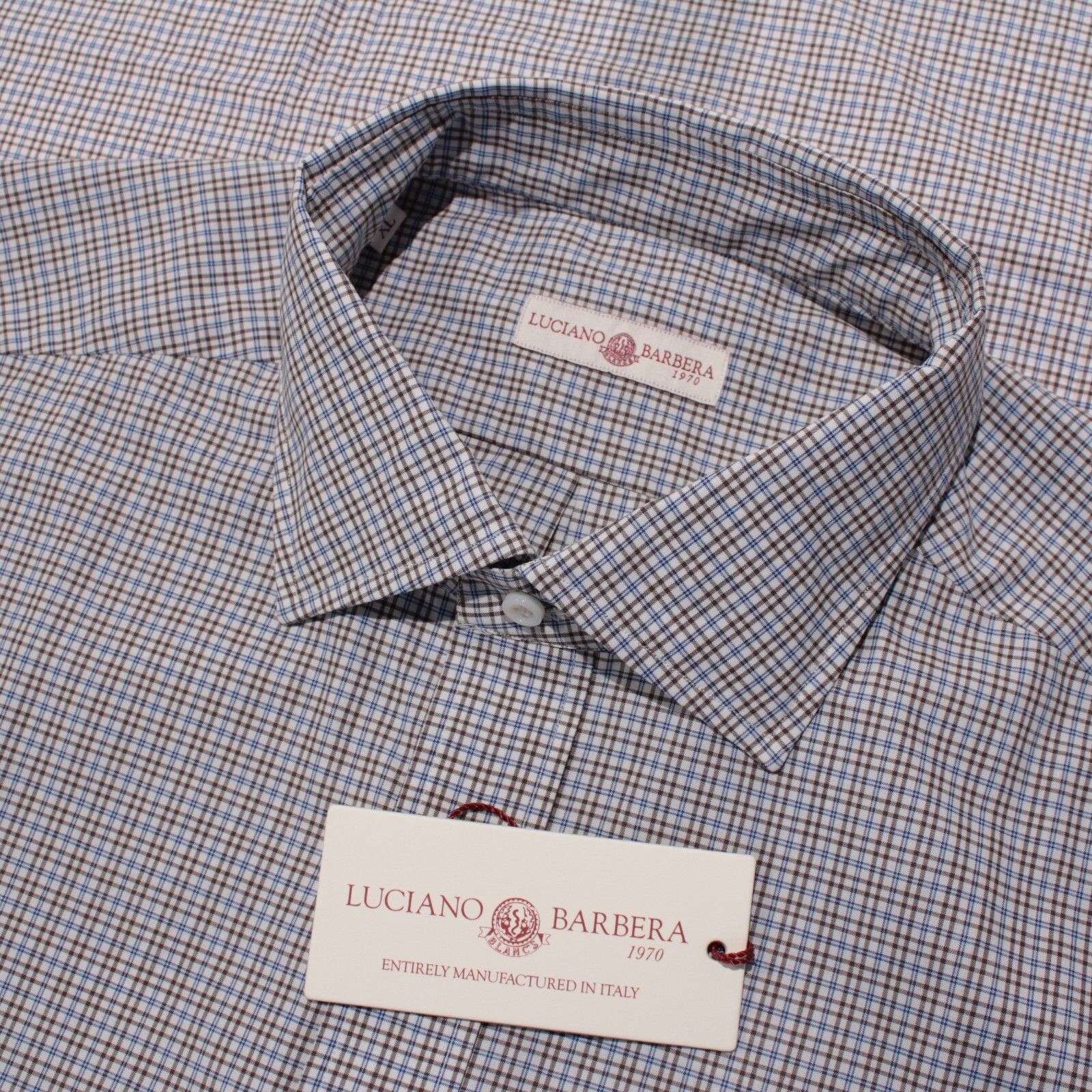 Luciano Barbera Luciano Barbera New with tags Shirt Size XL US In Brown Size US XL / EU 56 / 4 - 1 Thumbnail