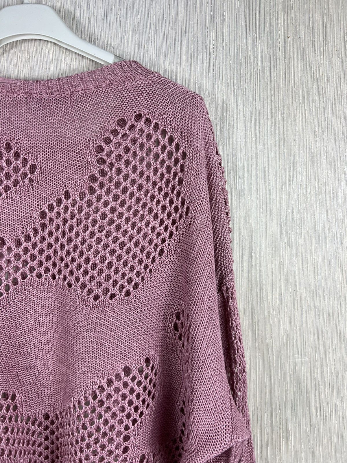 Diesel Diesel distressed open knit thrashed sweater oversize spider Size XS / US 0-2 / IT 36-38 - 17 Thumbnail