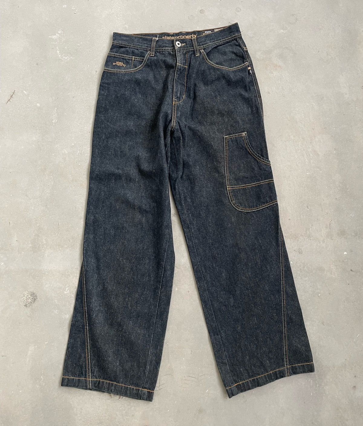 Japanese Brand × Streetwear Project G/R Trompe L'oeil Denim