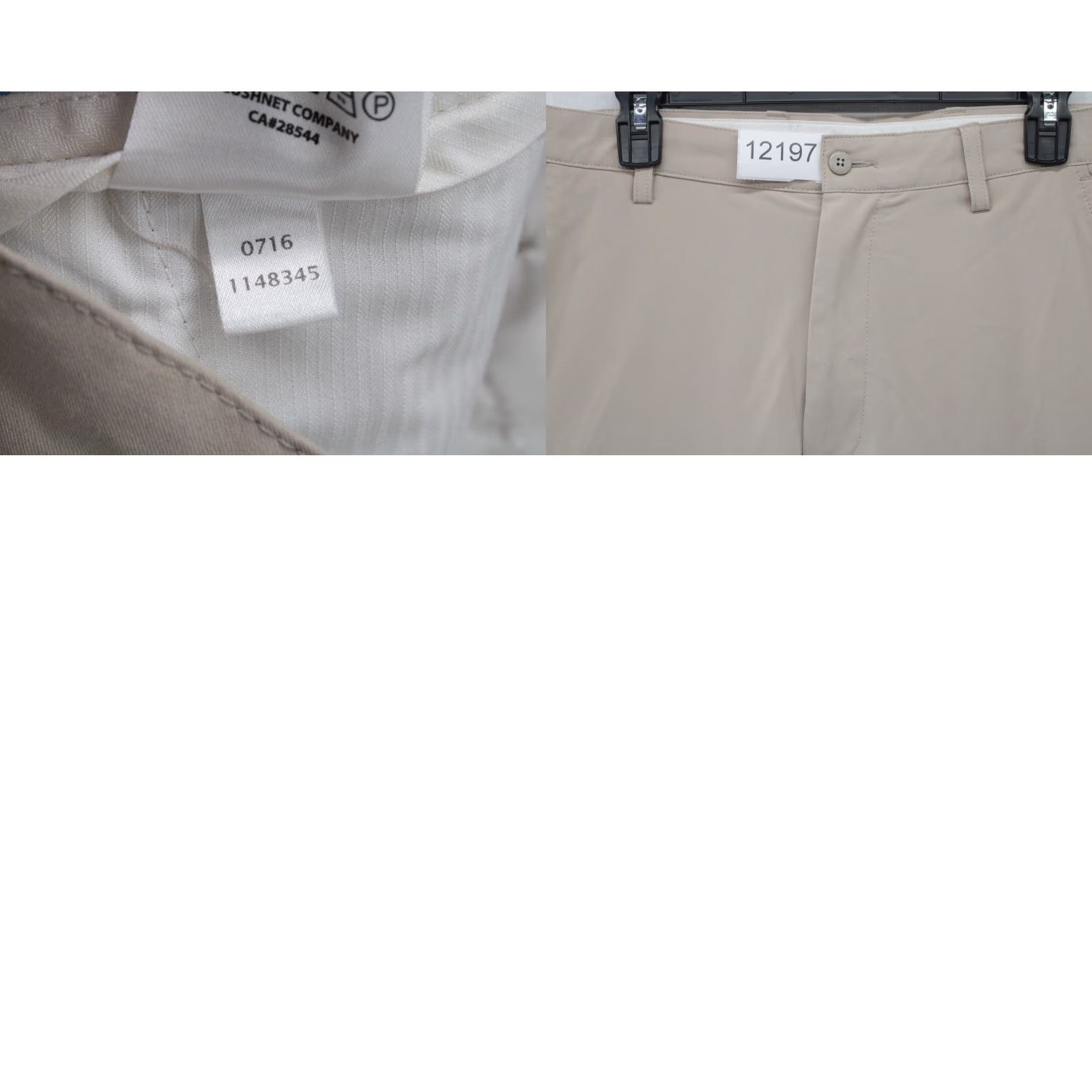 Footjoy FootJoy FJ Golf Pants Men's 34x34 Khaki Brown Chino Performance Preppy Size US 34 / EU 50 - 9 Thumbnail