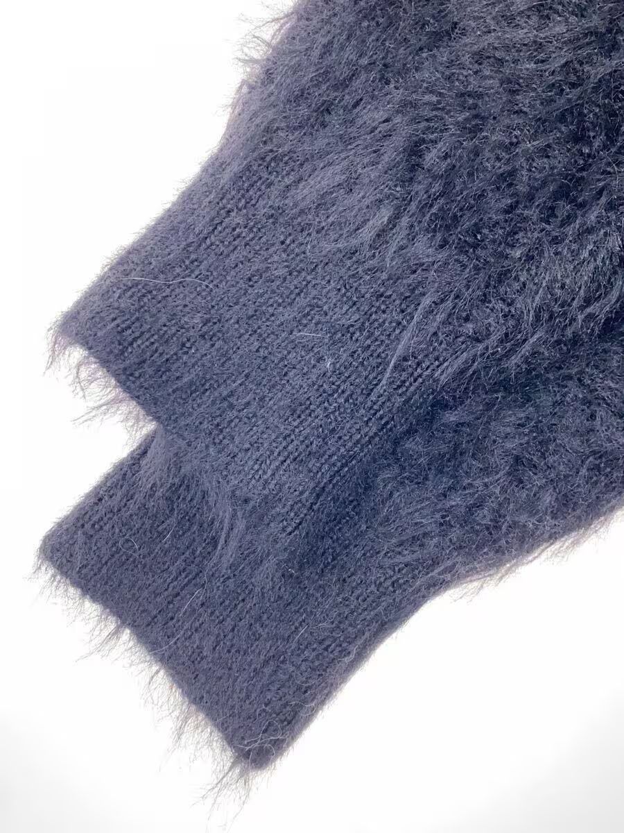 Number (N)ine Black Faux Mohair Knit Sweater Size US S / EU 44-46 / 1 - 5 Thumbnail