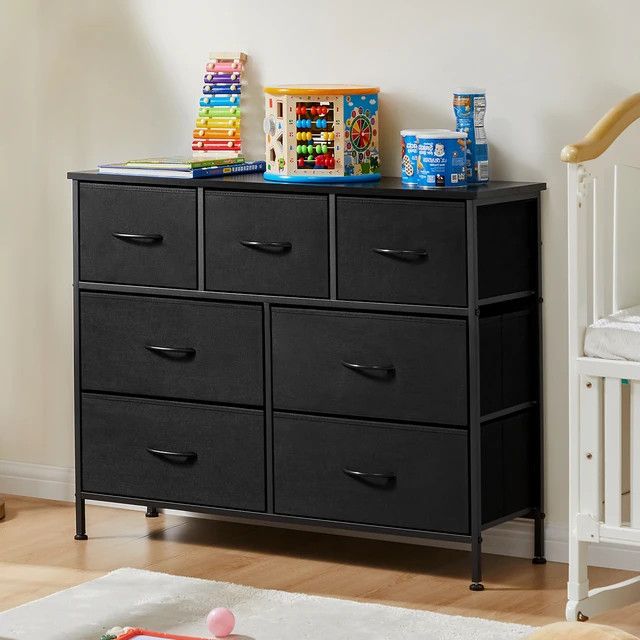 Other 7 Fabric Drawers Organizer Storage Closet Chest Size ONE SIZE - 2 Thumbnail