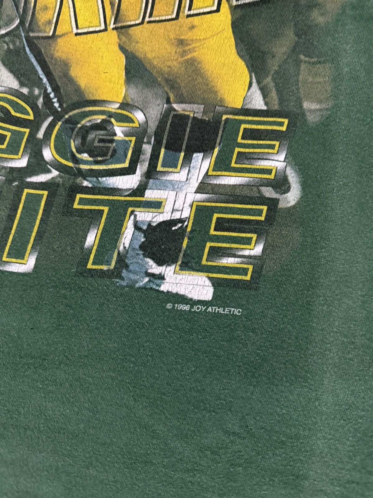 Vintage 1996 green bay packers reggie white vintage tshirt tee Size US XL / EU 56 / 4 - 3 Thumbnail