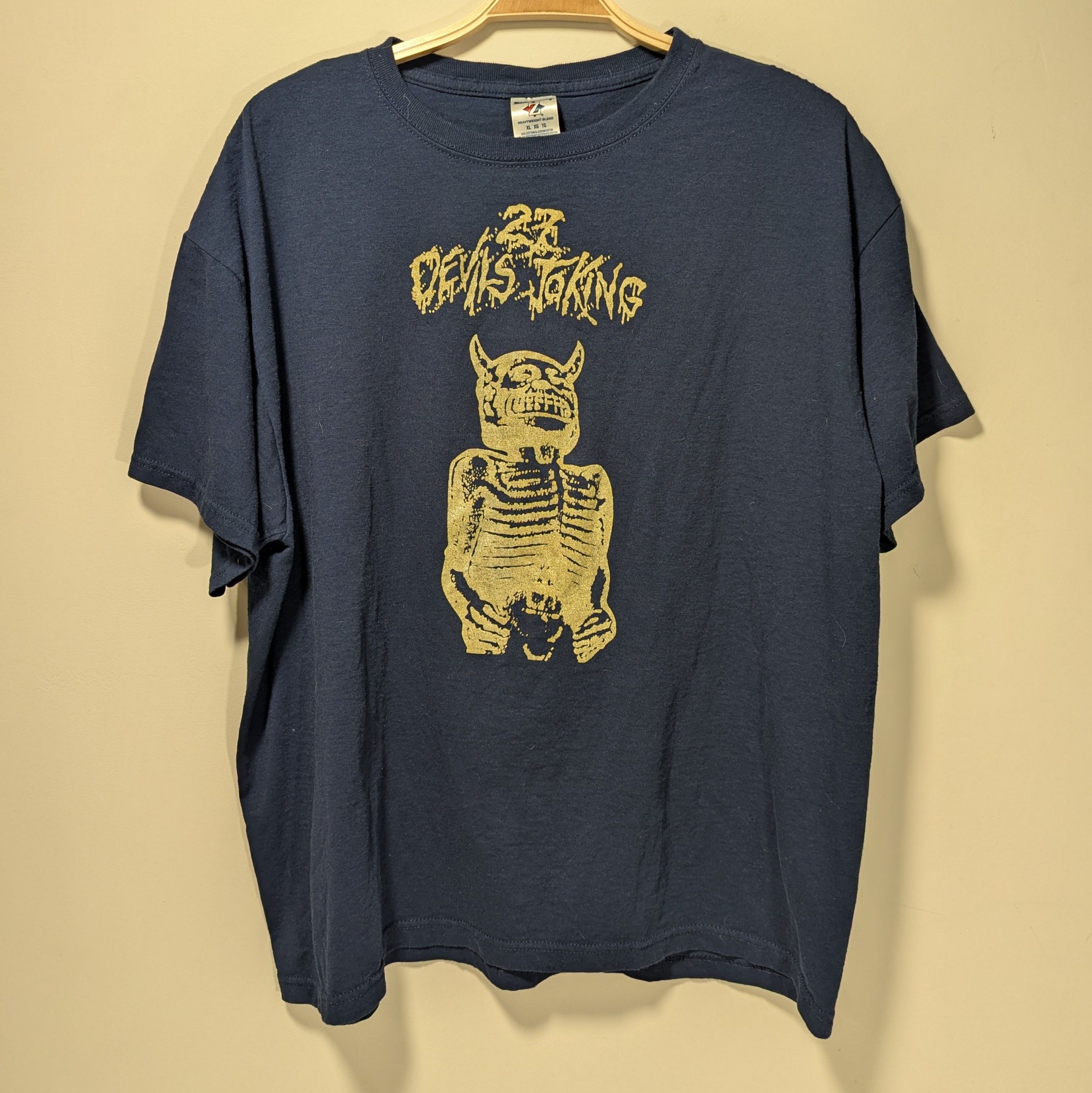Band Tees × Vintage Extremely rare punk band 27 Devils Joking late 90's band tee Size US XL / EU 56 / 4 - 1 Thumbnail