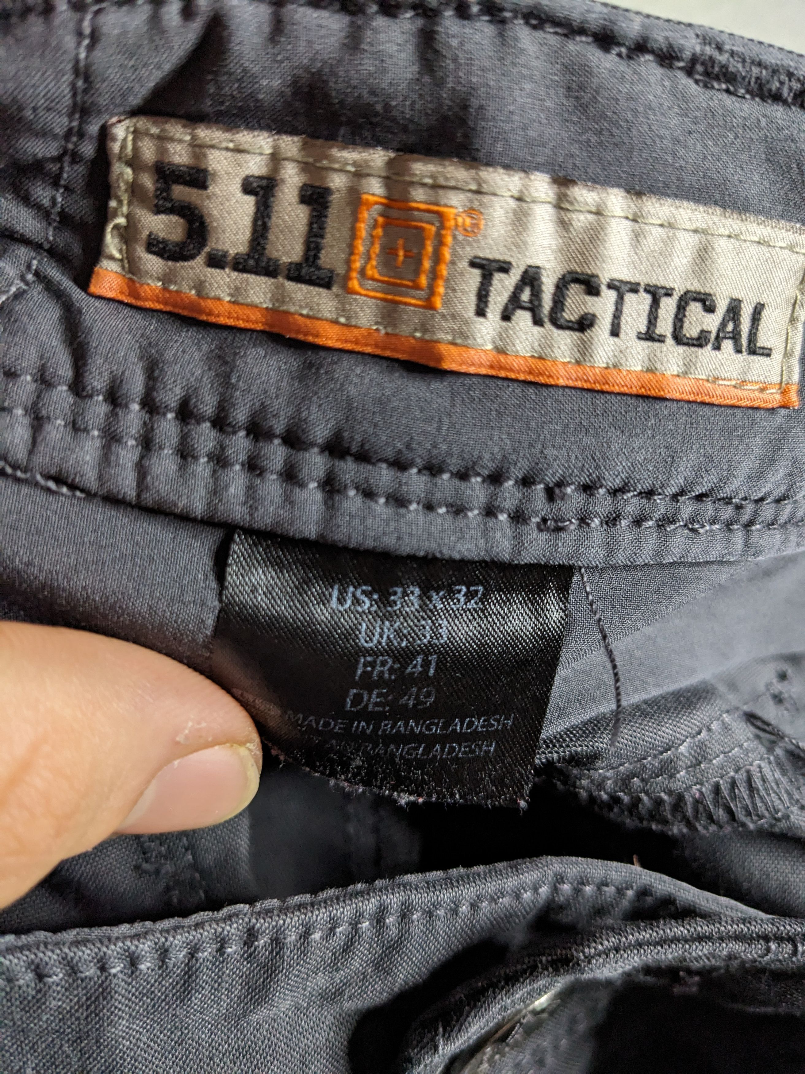 5.11 5.11 Tactical Apex Cargo Pants Mens 33x33 Volcanic Utility Size US 33 - 15 Thumbnail