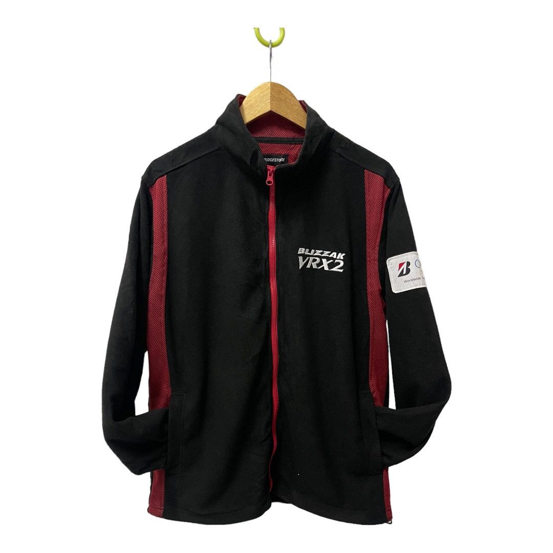 Japanese Brand VINTAGE BRIDGESTONE BLIZZAK VRX2 ZIPPER JACKET Size US L / EU 52-54 / 3 - 7 Thumbnail