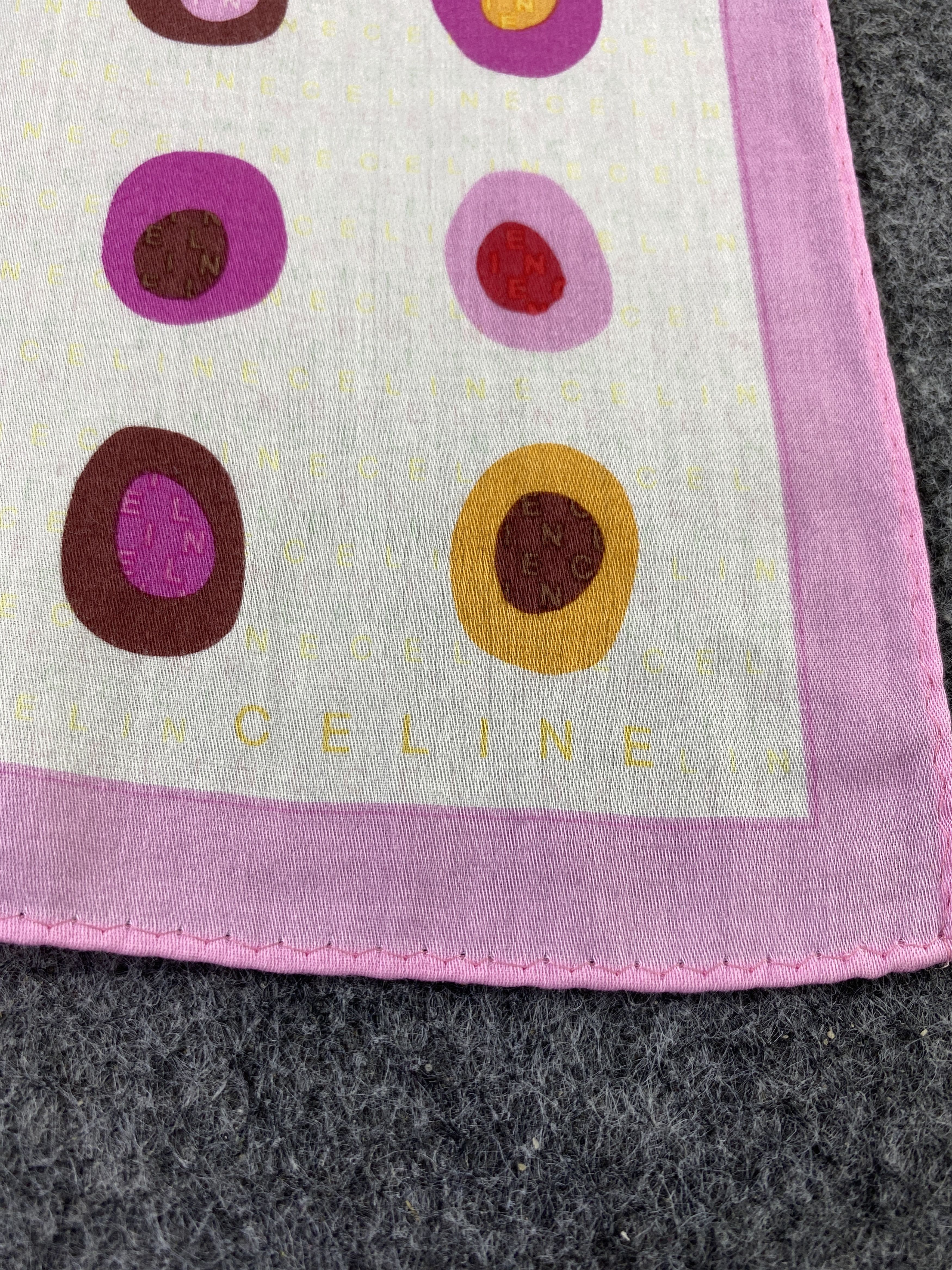 Celine Celine Handkerchief / Bandana / Neckerchief-B385 Size ONE SIZE - 5 Thumbnail