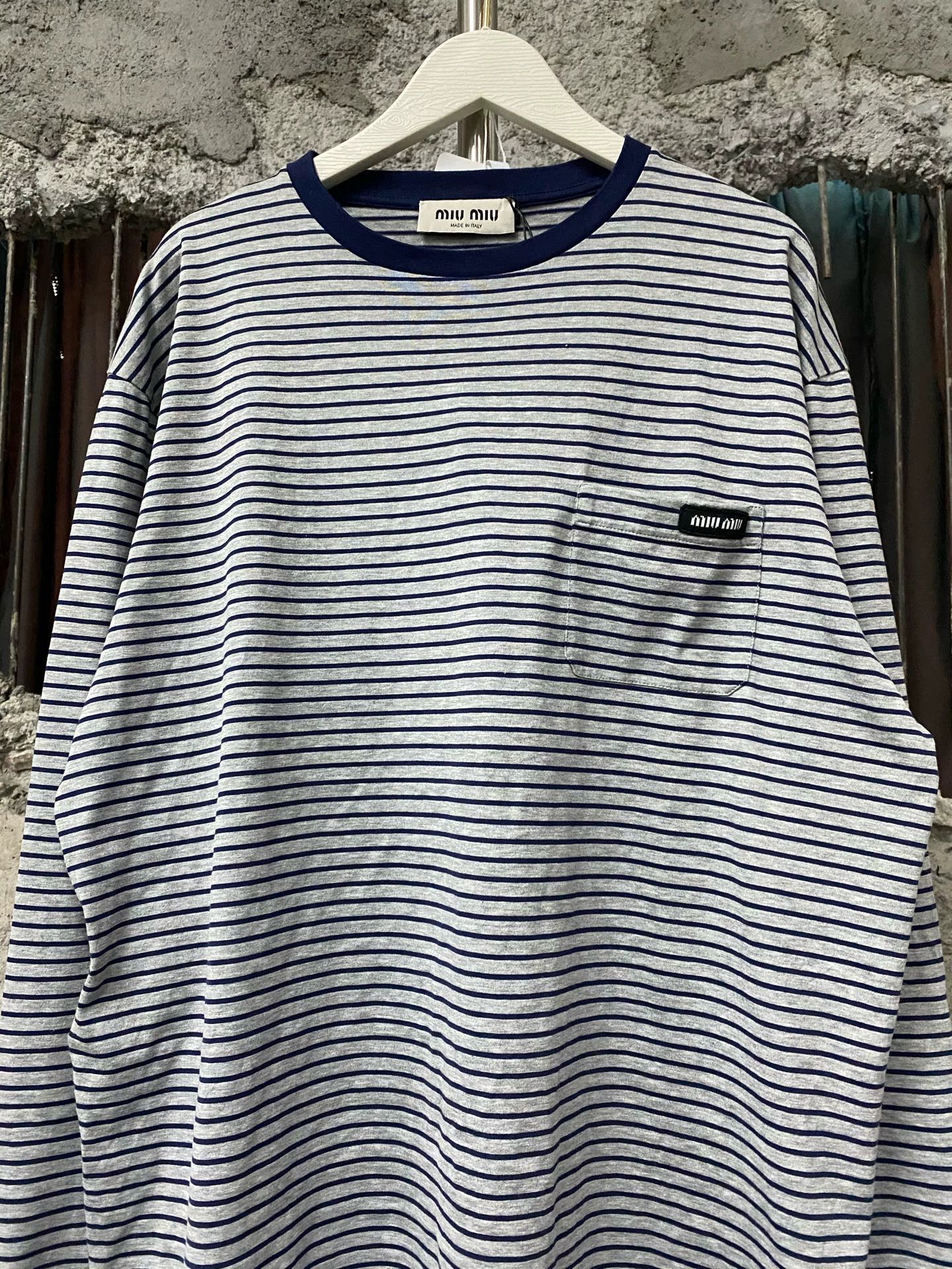 Miu Miu Miu Miu Striped Long Sleeve Top Size S New Size S / US 4 / IT 40 - 3 Thumbnail