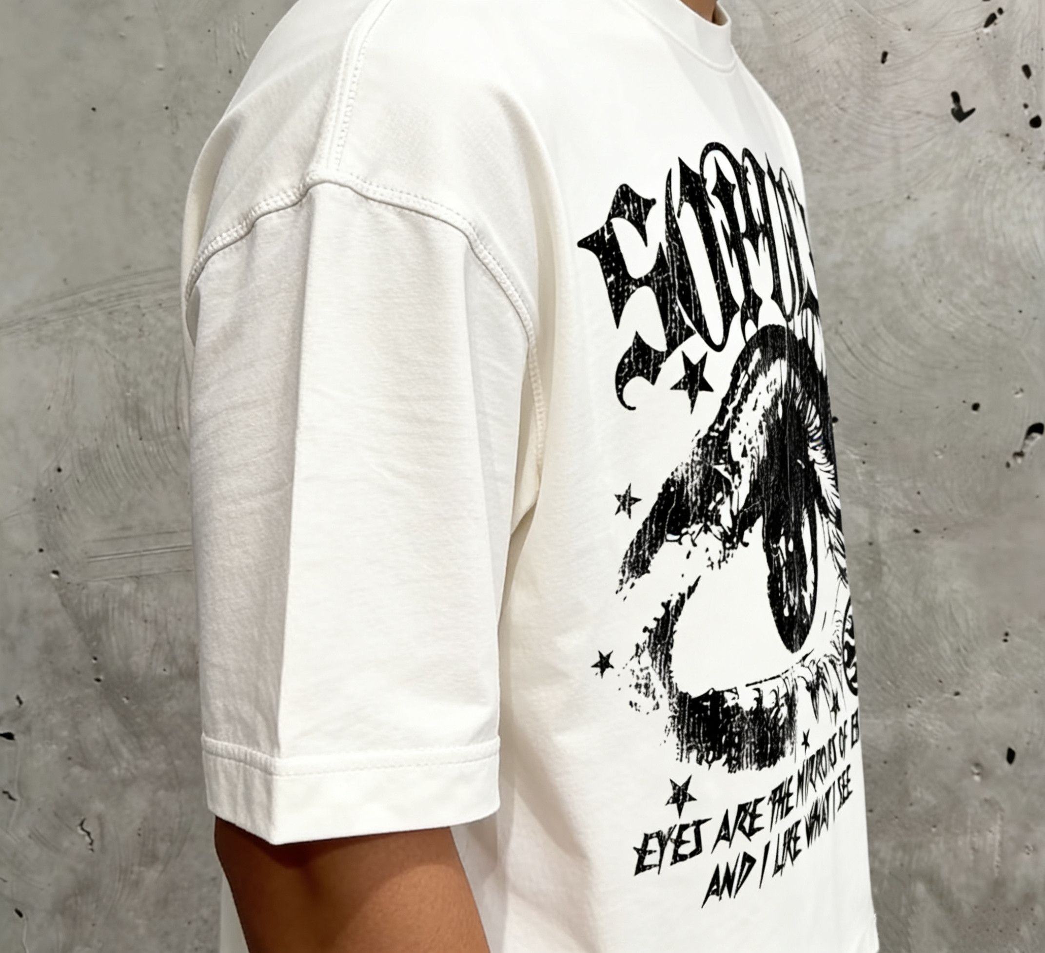 Other Vintage Retro Eyes Are The Mirror Graphic T-Shirt Size US XL / EU 56 / 4 - 2 Thumbnail