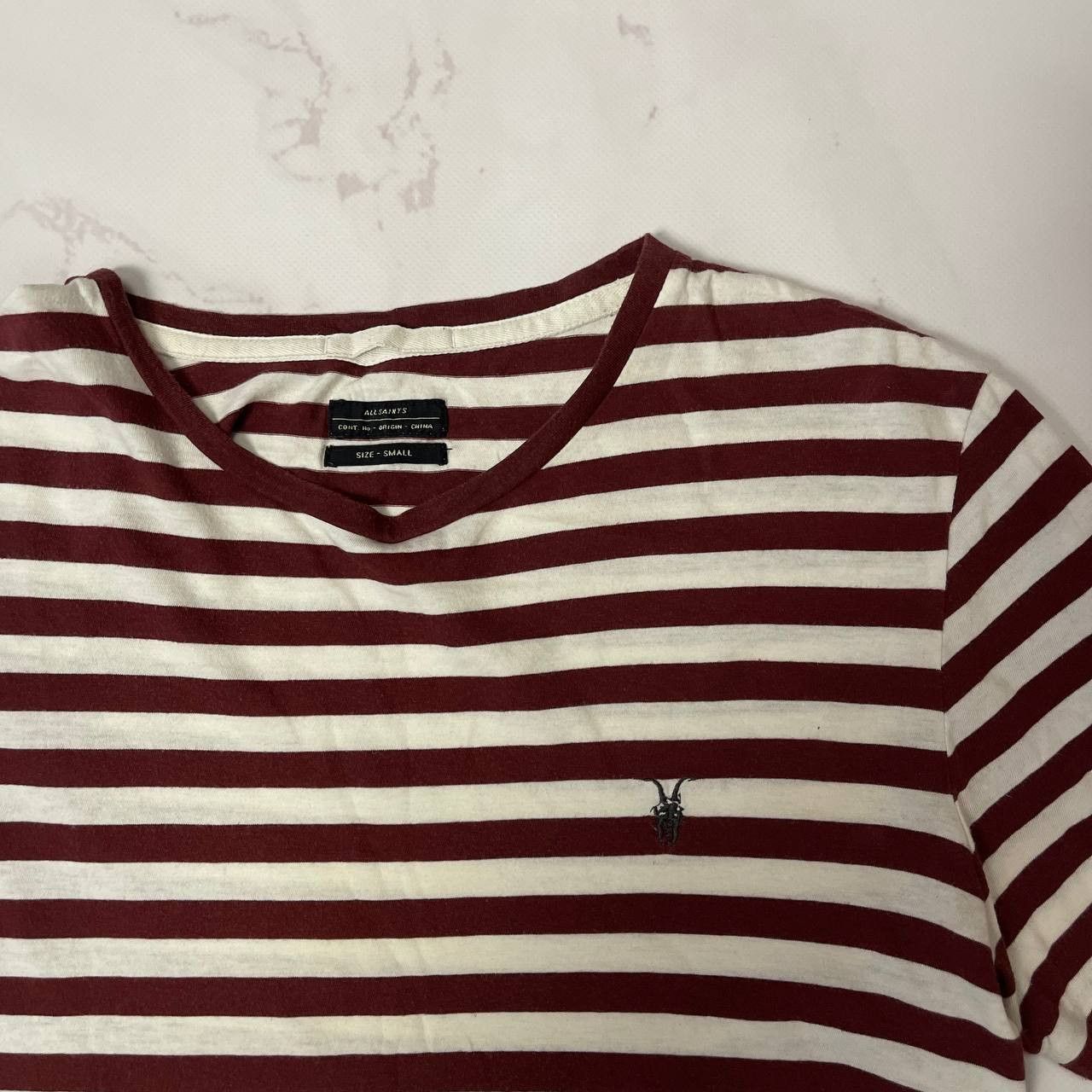 Allsaints AllSaints Striped T-Shirt S Size Size US S / EU 44-46 / 1 - 9 Thumbnail