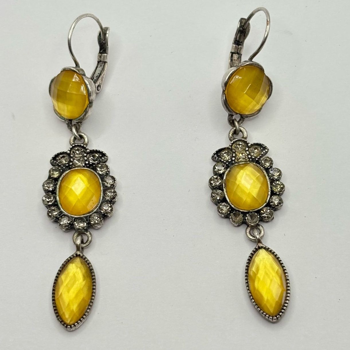 Avon Celli Vintage Yellow Avon Earrings Size ONE SIZE - 3 Thumbnail