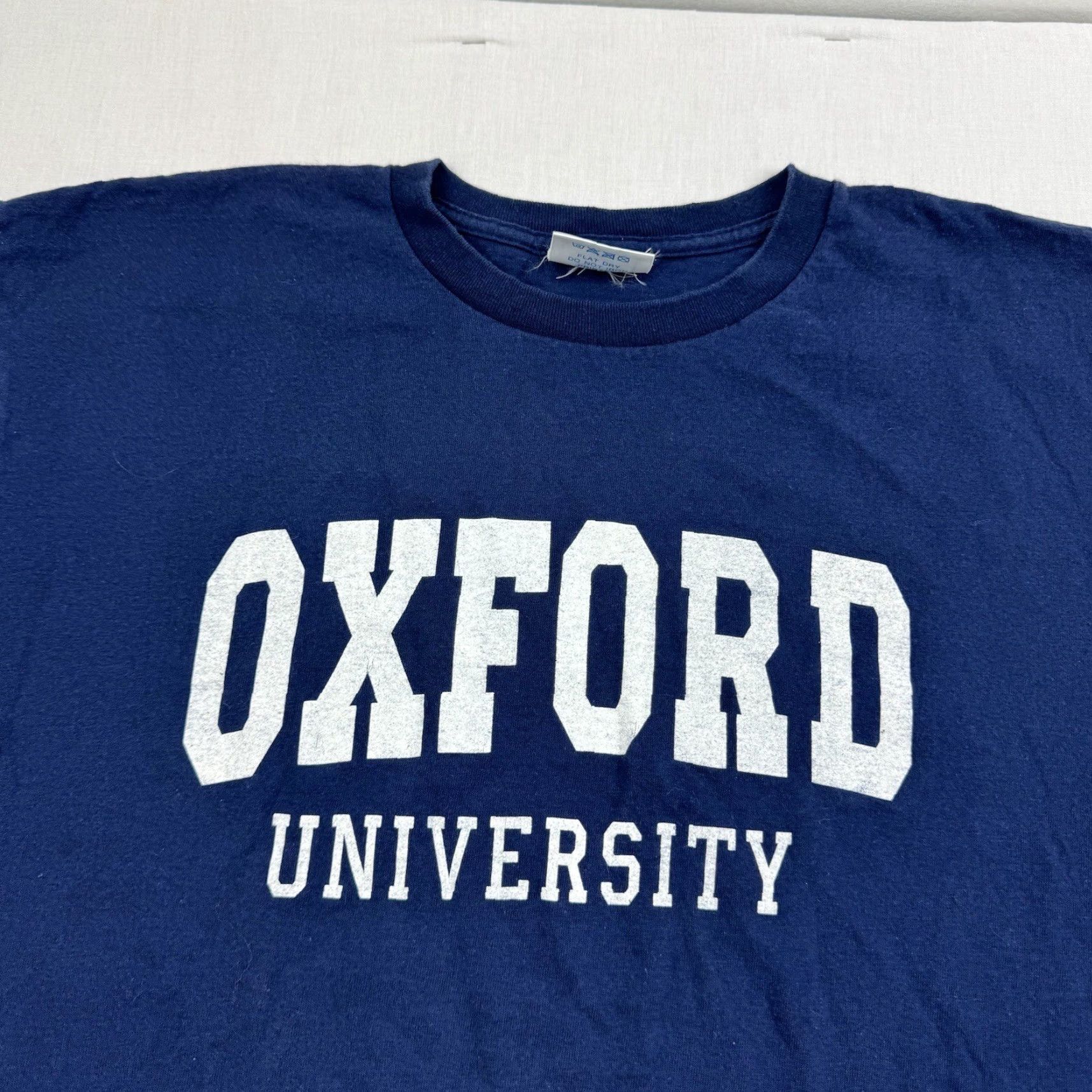 Vintage VINTAGE The Varsity Shop Oxford University Shirt Adult XL Blue 90s Mens Size US XL / EU 56 / 4 - 2 Thumbnail