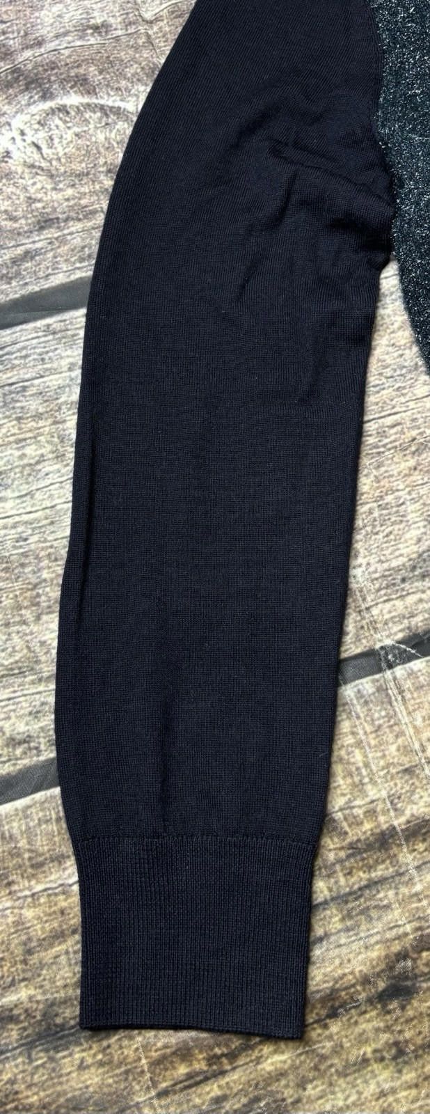 Other Tory Burch Sweater Women XL Merino Wool Dragonfly Glitter Size XL / US 12-14 / IT 48-50 - 7 Thumbnail