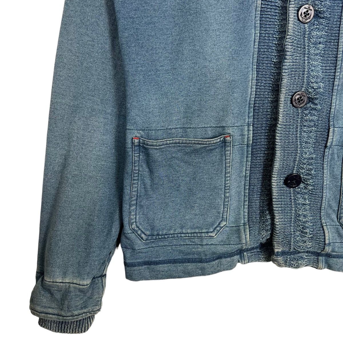 Ciaopanic 🔥 CIAOPANIC INDIGO SHAWL COLAR NAVY JACKET Size US M / EU 48-50 / 2 - 4 Thumbnail