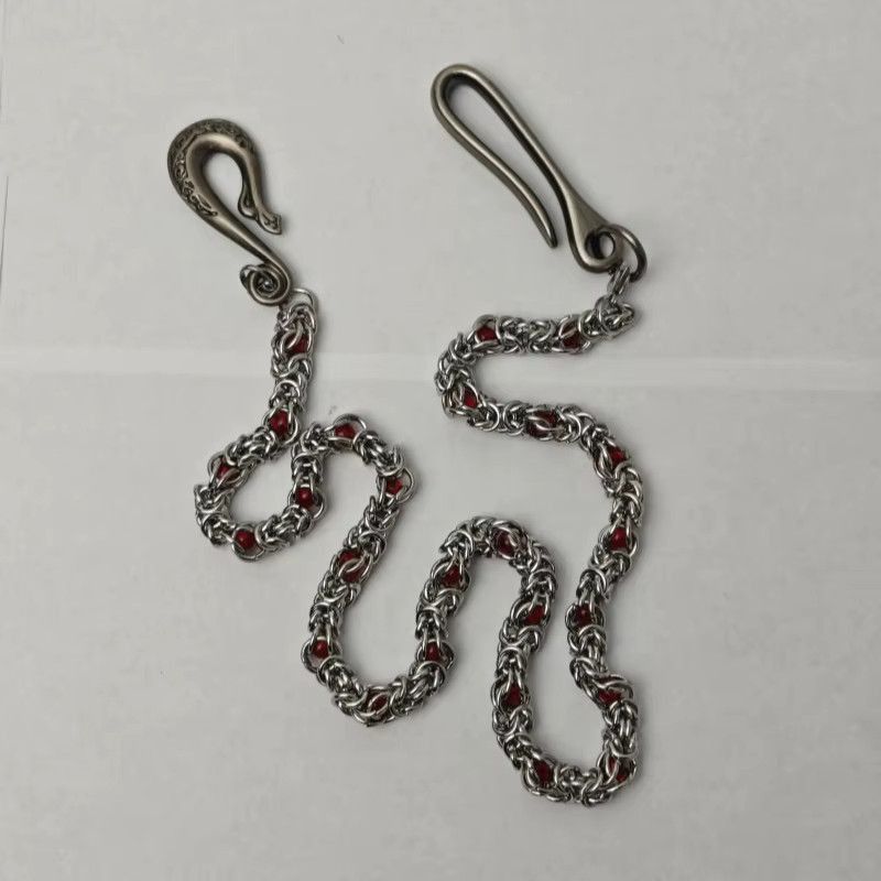 Jewelry Punk Rock Unique Bike Chain Pants Size ONE SIZE - 5 Thumbnail