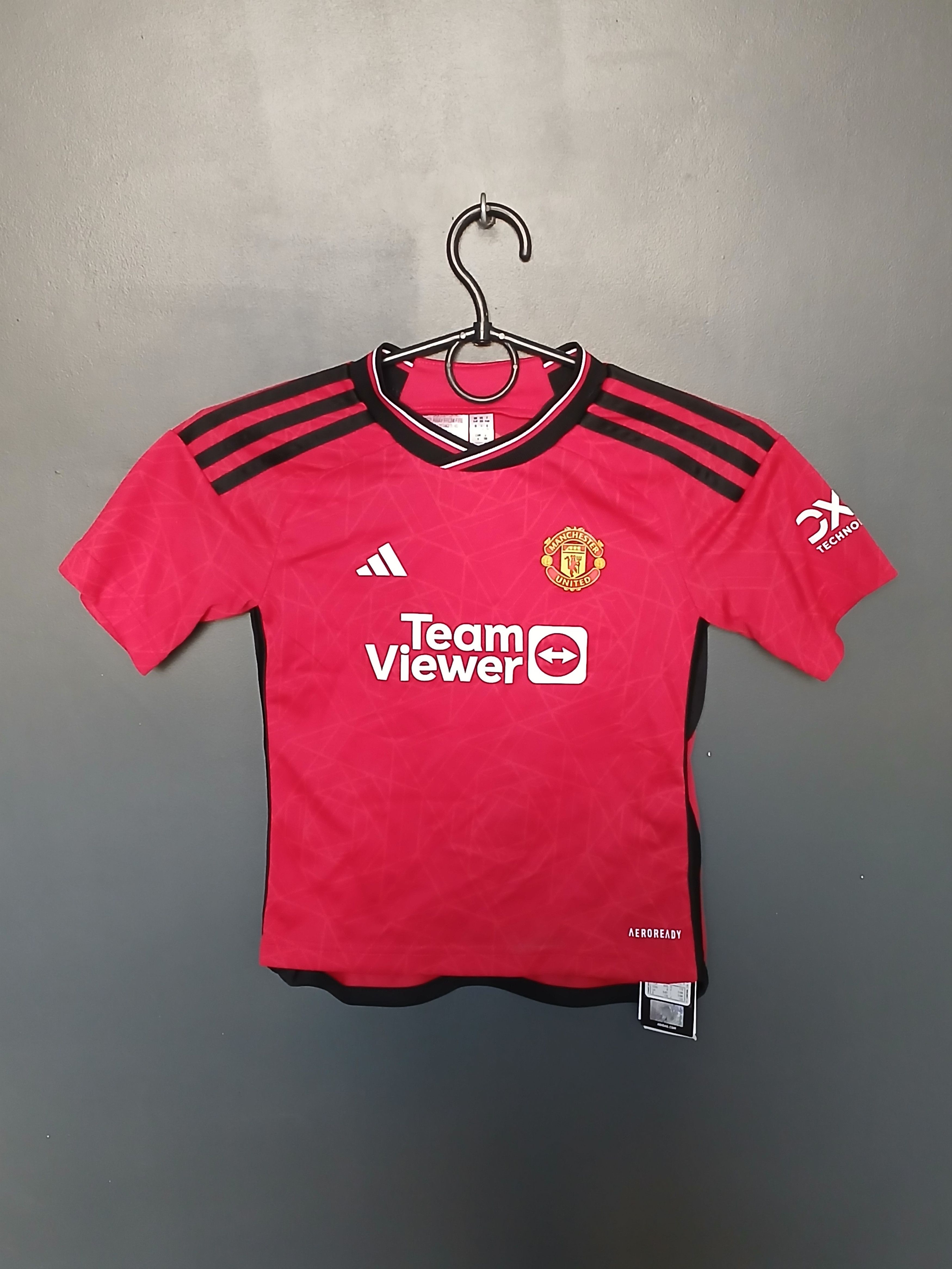 Adidas New KIDS Manchester United 23/24 Home Football Jersey Size US XS / EU 42 / 0 - 1 Thumbnail