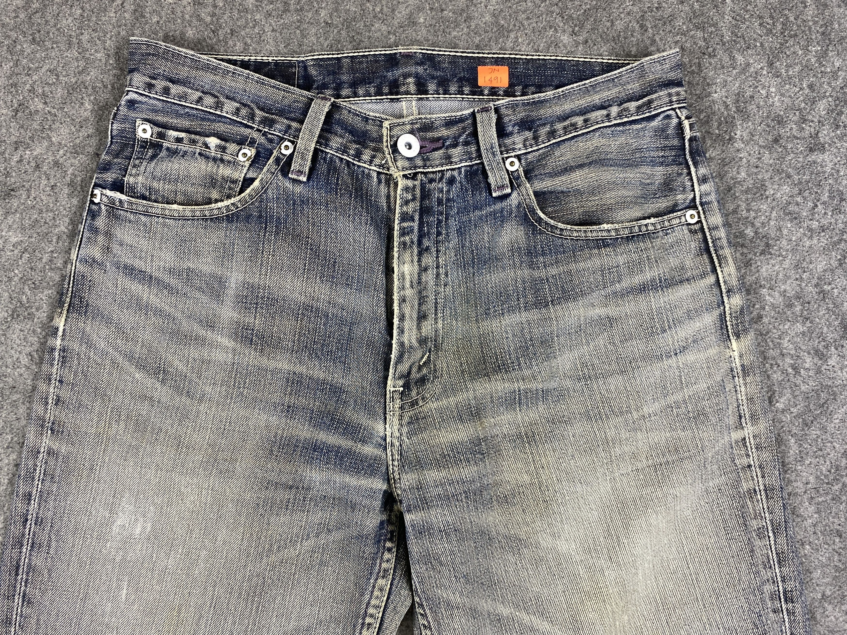 Levi's Light Indigo Blue Vintage Levi's 502 31x31 Denim -JN1491 Size US 31 - 3 Thumbnail