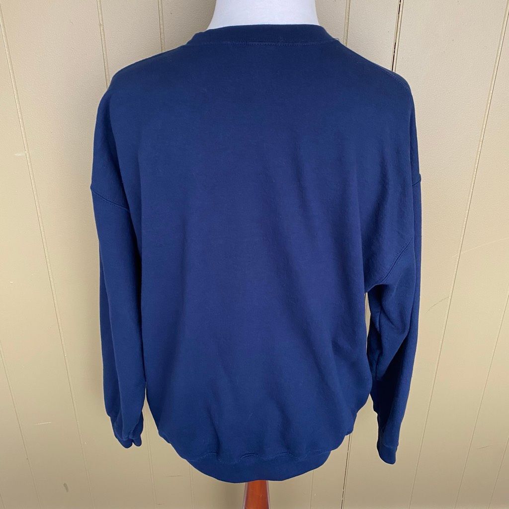 Gildan Gildan men 2XL crewneck longsleeve pullover sweatshirt navy Size US XXL / EU 58 / 5 - 5 Thumbnail